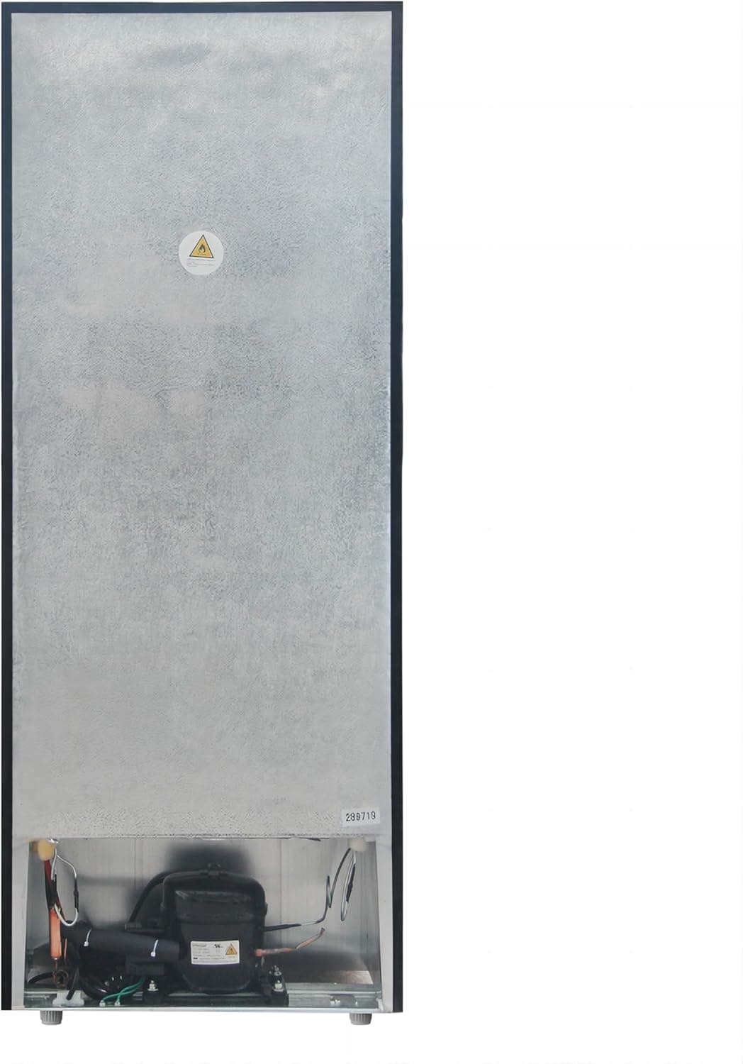 Réfrigérateur de taille appartement ARCTIC CHEF ACFR725AMZ6COM à 2 portes avec congélateur, en acier inoxydable - Image 6