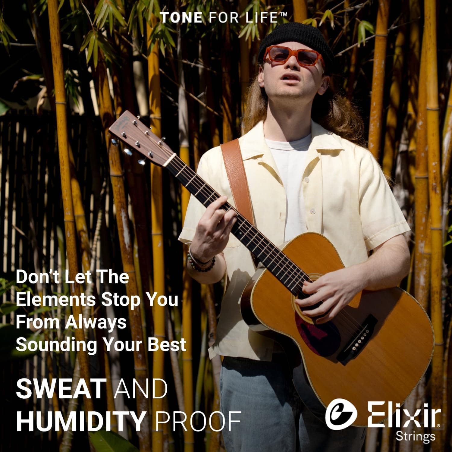 Elixir Strings, Acoustic Guitar Strings, Phosphor Bronze with NANOWEB Coating, Longest-Lasting Rich and Full Tone with Comfortable Feel, 6 String Set, Light 12-53 Single Pack Light 12-53 - Image 8