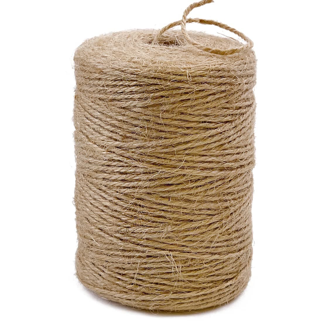 PerkHomy Natural Jute Twine 600 Talampakan Mahabang Twine String para sa Crafts Gift Wrapping Packing Gardening Crochet Knitting Macrame Decor (Brown 2mm * 600feet) 2mm (1/12 In) 600 Talampakan (182M)