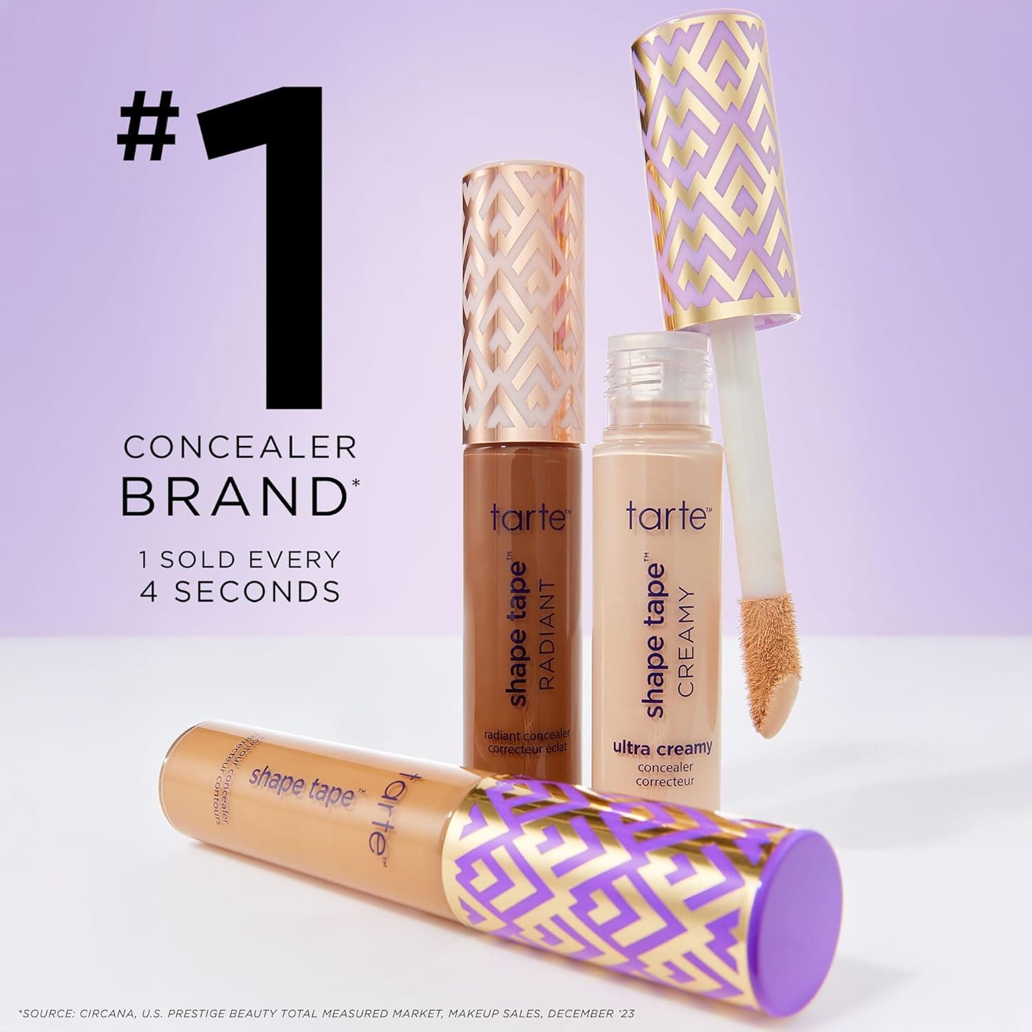 tarte shape tape best-sellers set – Shape Tape Concealer, Hydrating Lip Gloss Balm & Mascara for Curl, Volume & Length, Longwear, Cruelty Free 29N light-medium & rose - Image 11