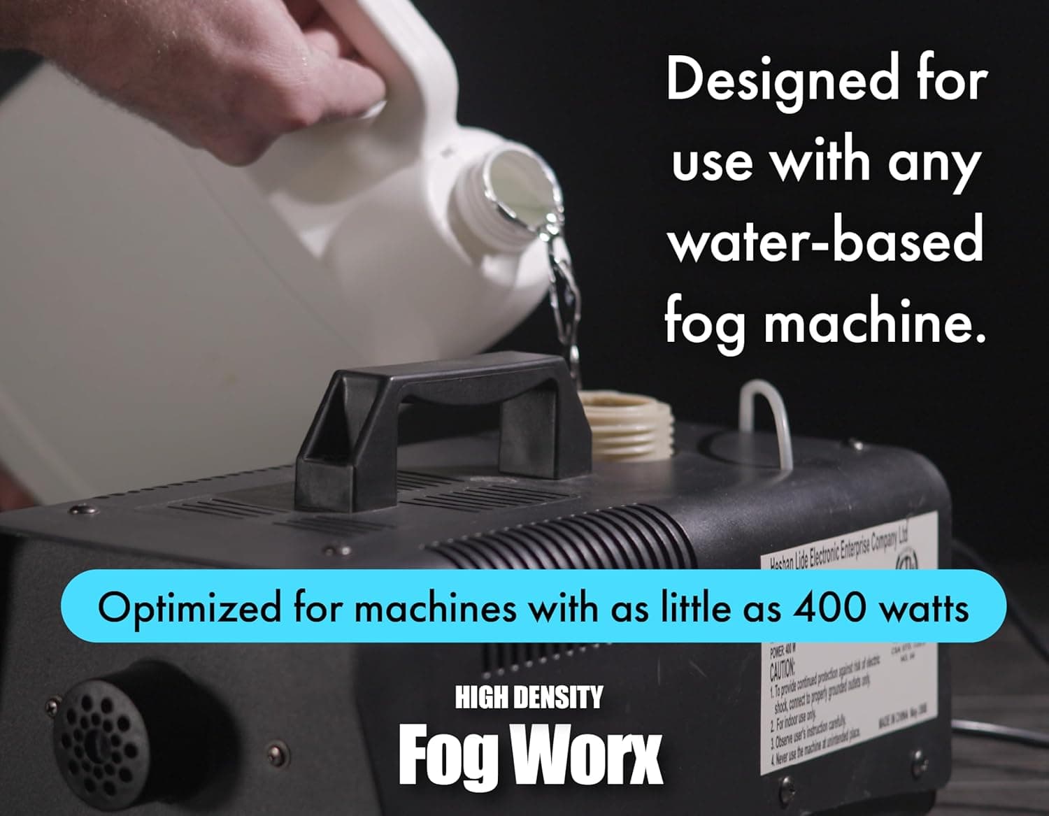FogWorx Extreme High Density Fog Juice - Quart – 32 Fluid Ounces of Long Lasting, High Output, Odorless Water Based Machine Fluid for 400 to 1500 Watt Machines HD Quart - Image 6