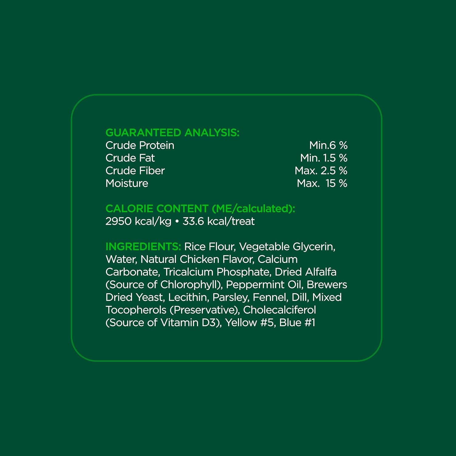 Minties Dog Dental Bone Treats, Tiny/Small Dental Dog Treats, 16 Ounces, Cleans Teeth, Fight Bad Breath, Removes Plaque and Tartar, 16 Count Small Mint 16 Ounces - Image 8