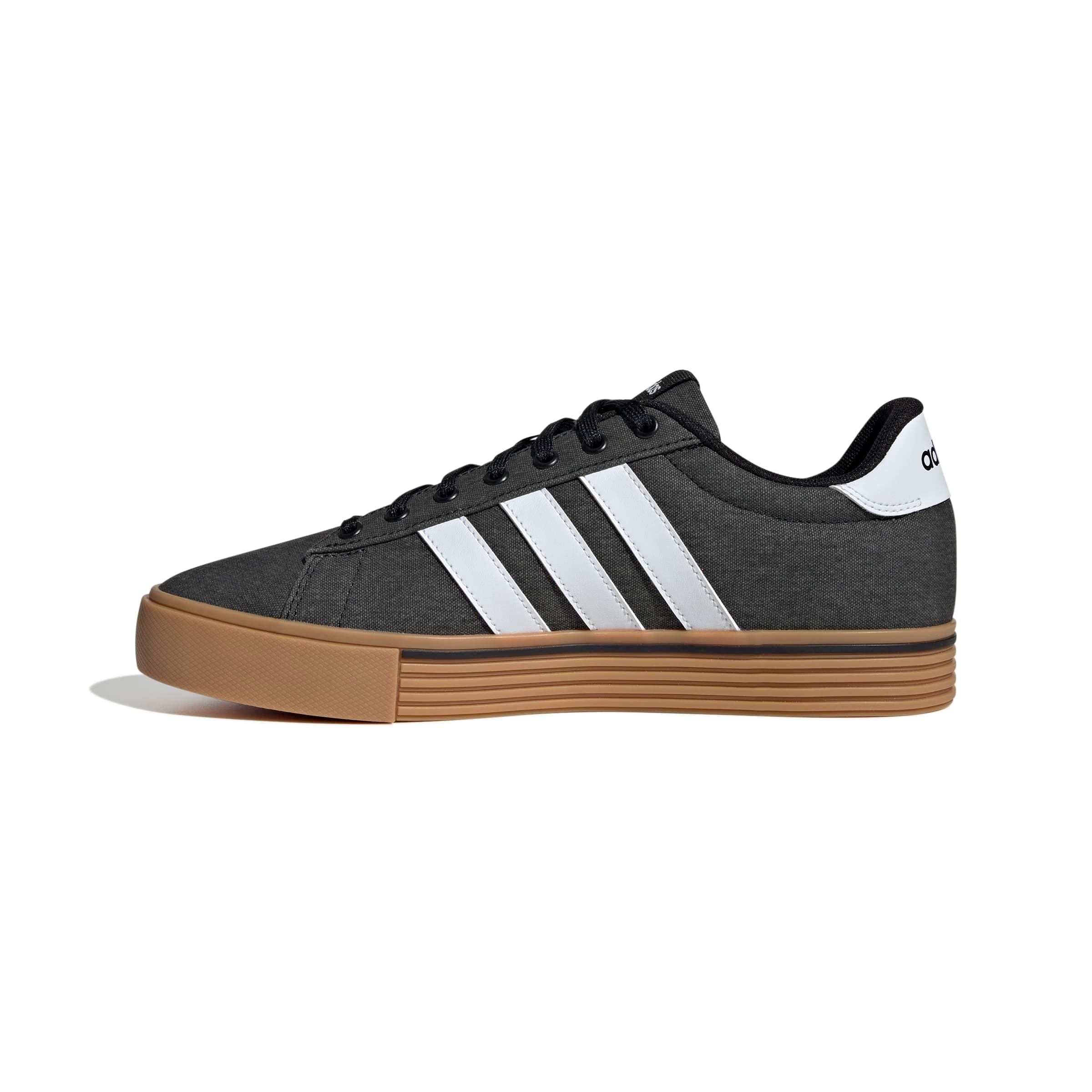 adidas Men's Daily 4.0 Shoe 12 Black/White/Gum
