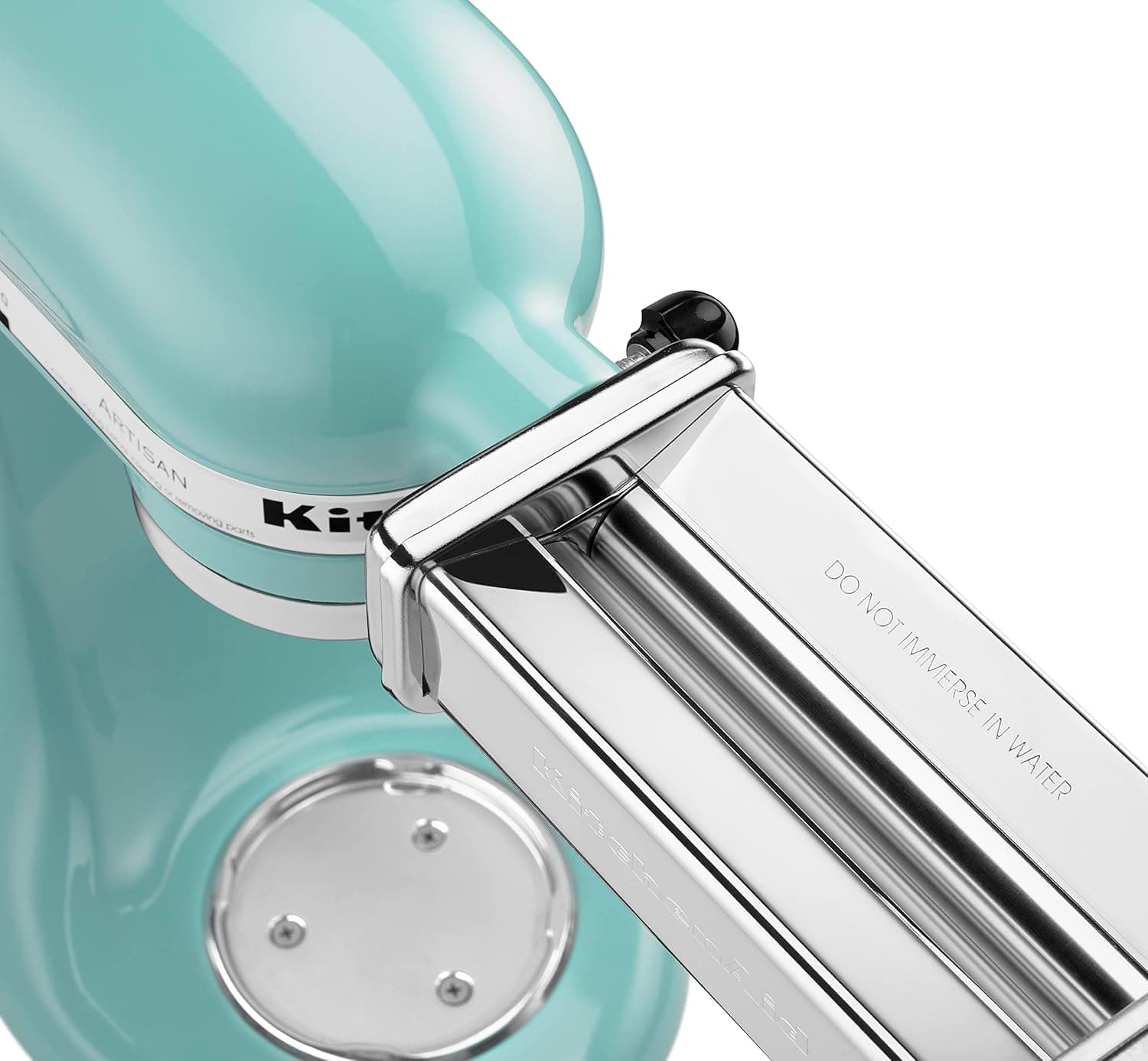 KitchenAid Artisan Series 5 Quart Tilt Head Stand Mixer with Pouring Shield KSM150PS, Aqua Sky - Image 5
