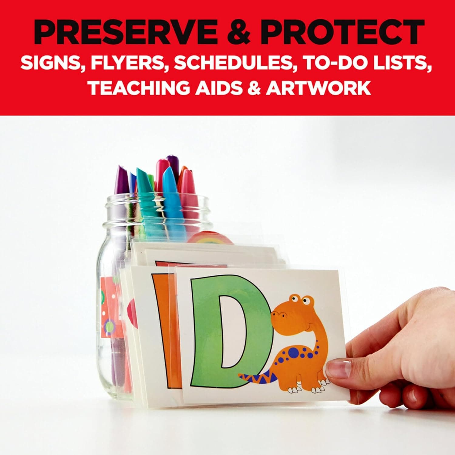 Fundas de Laminado Térmico Scotch, para Usar con Laminadoras Térmicas, 8.9 x 11.4 Pulgadas, Tamaño Carta, Paquete de 100 - Image 7