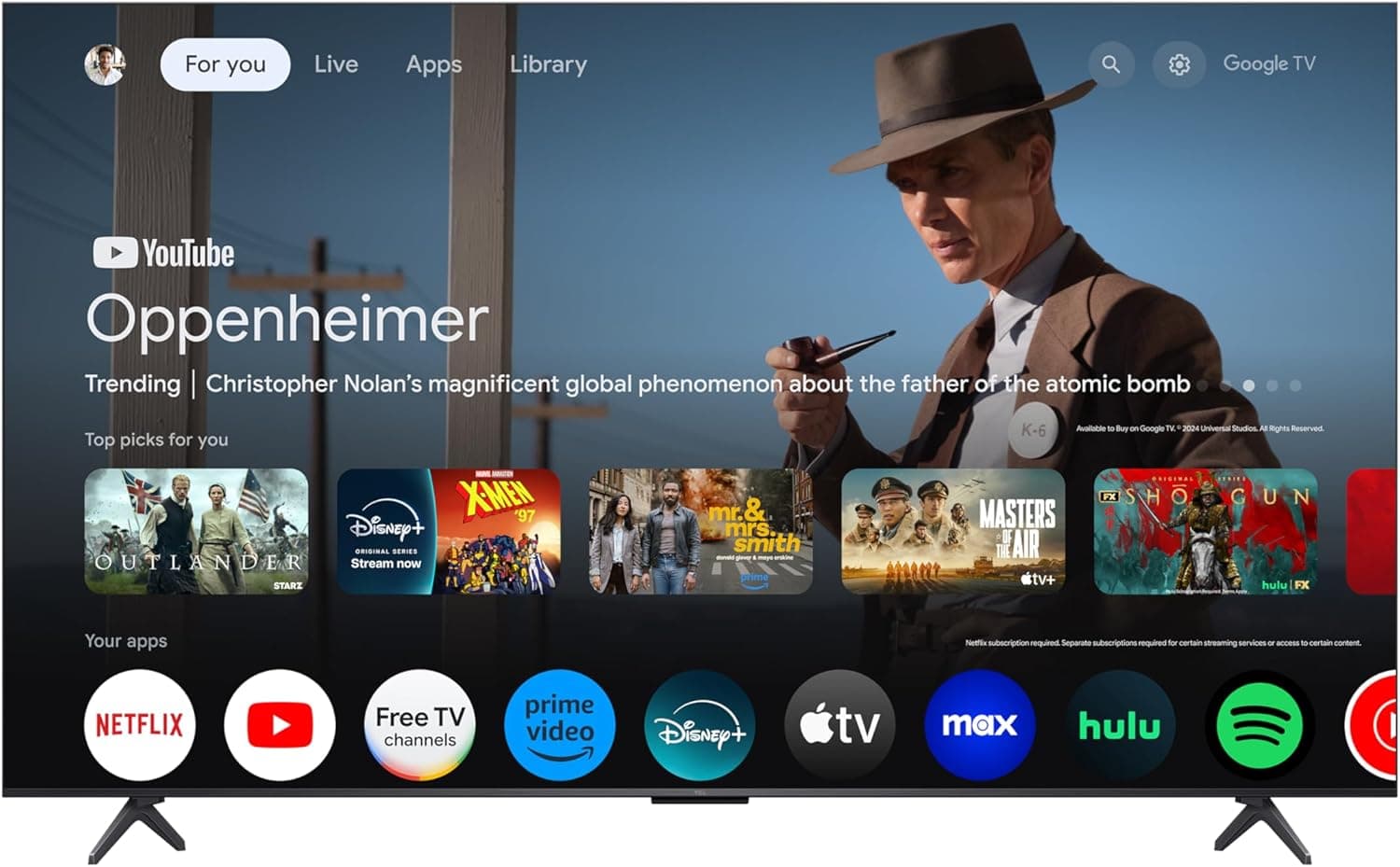 TCL 55 Inch Class QM6K Series | Mini LED QLED 4K HDR | 55QM6K, 2025 Model | 120HZ-144HZ High Brightness Smart Google TV Dolby Atmos Onkyo Audio | Voice Remote Alexa Gaming Streaming Television 55 inches - Image 19