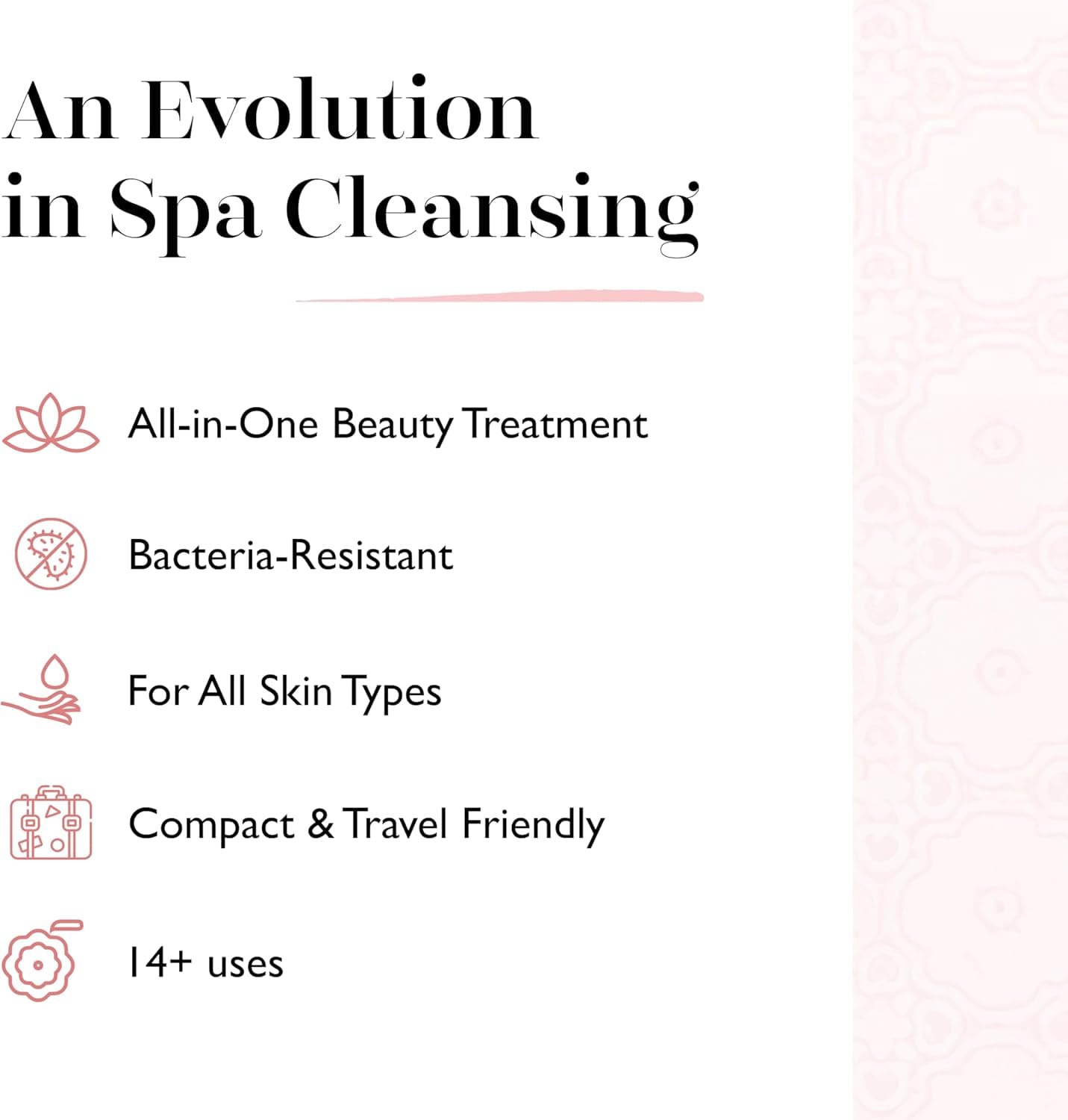 Spongelato Loofah Exfoliating Body Scrubber by Spongelle | Infused with Body Wash | Bath & Shower Loofah for Women | 14+ uses | Fior de Latte (Vanilla) Gelato Inspired - Image 6