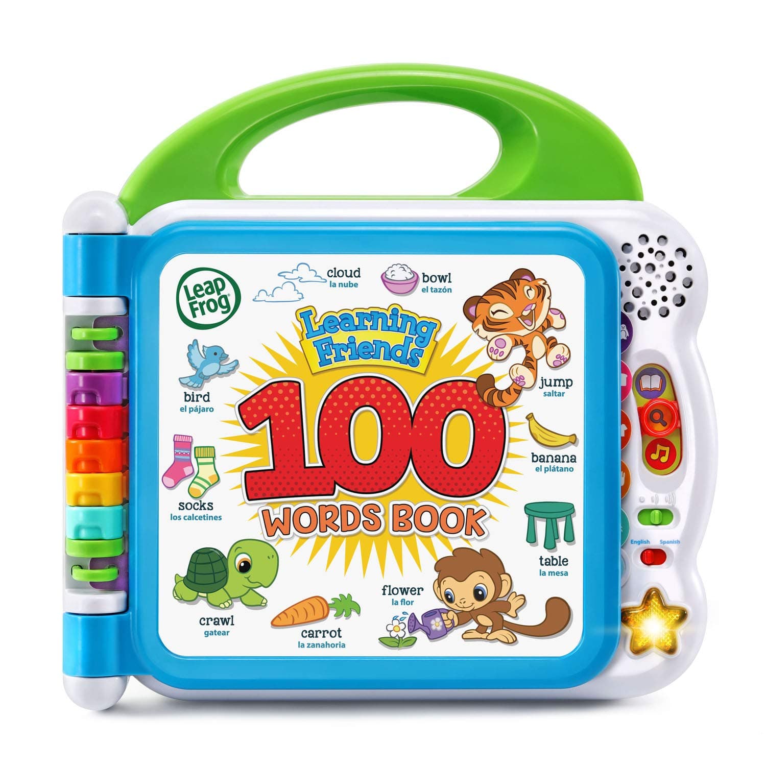 LeapFrog Learning Friends 100 Words Book, Green Green Standard Packaging