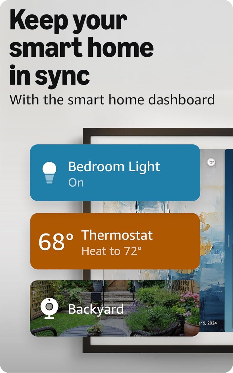 Amazon Echo Show 15 (newest model), Full HD 15.6" kitchen hub for home organization, with built-in Fire TV and Alexa+ Early Access 15-inch - Image 8