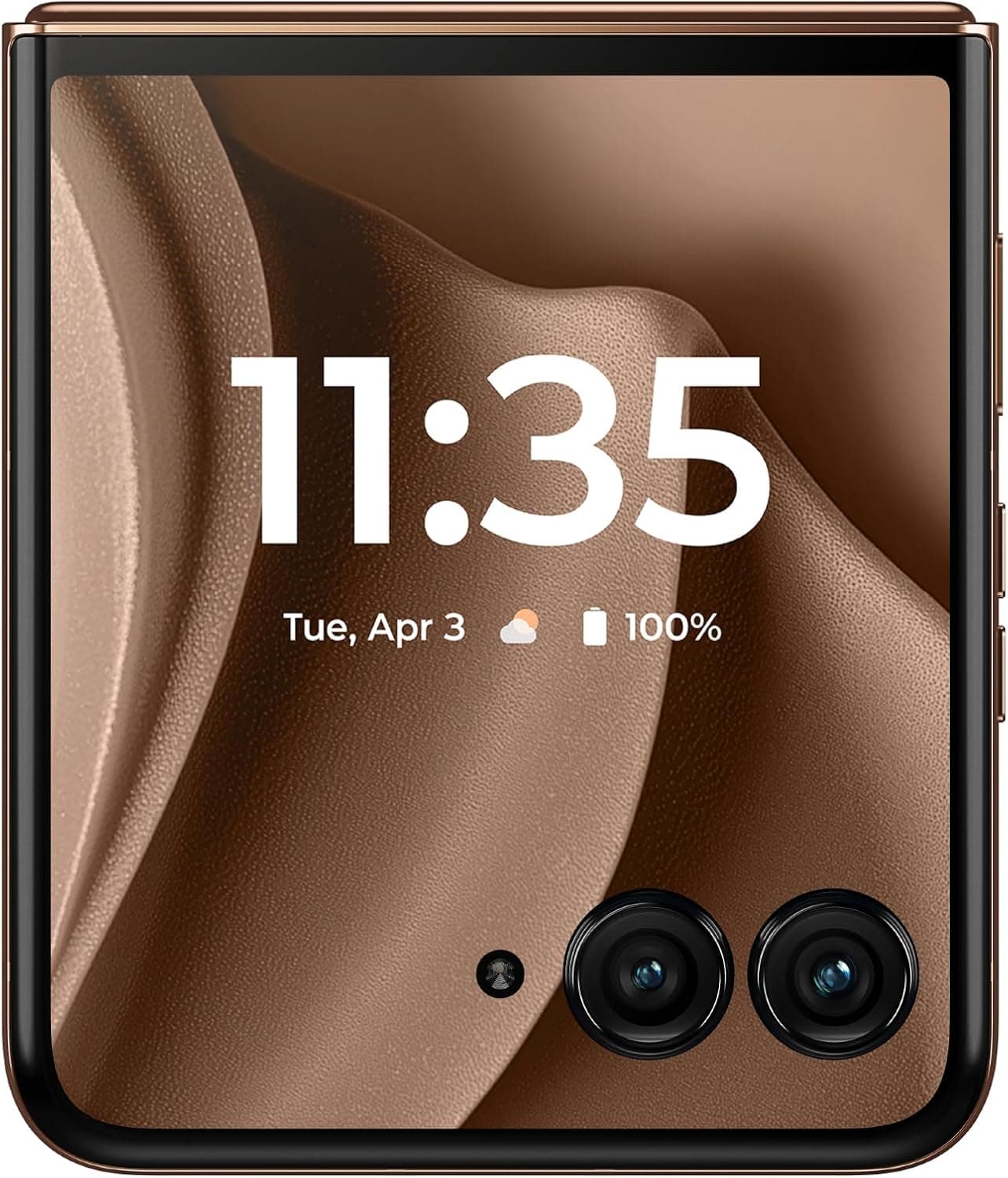 Motorola Razr+ 2025 | Unlocked | Made for US 12/256GB | 50MP Camera | Pantone Mocha Mousse - Image 5