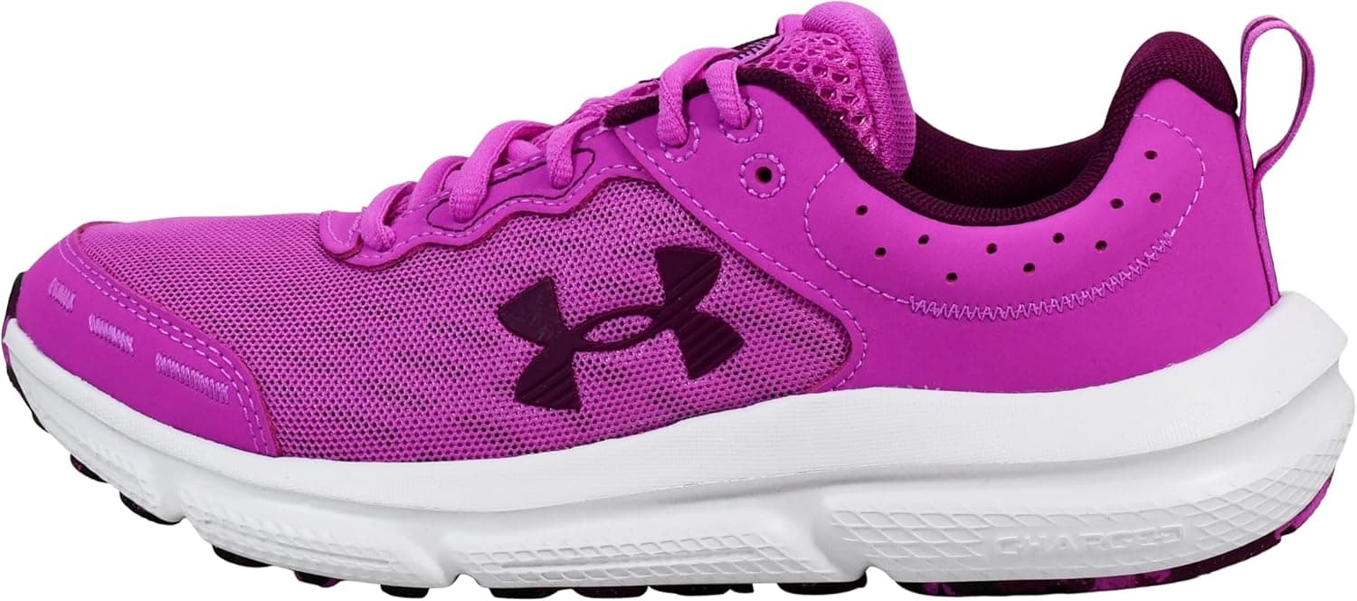 Under Armour Women's Charged Assert 10 Shoes 8.5 Vivid Magenta/Vivid Magenta/Purple Gemini - Image 8