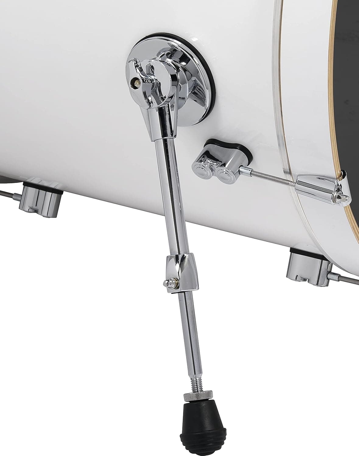 PDP By DW 7-Piece Concept Maple Shell Pack with Chrome Hardware Pearlescent White Concept Maple 7-Piece Pearlexcent White Base - Image 5