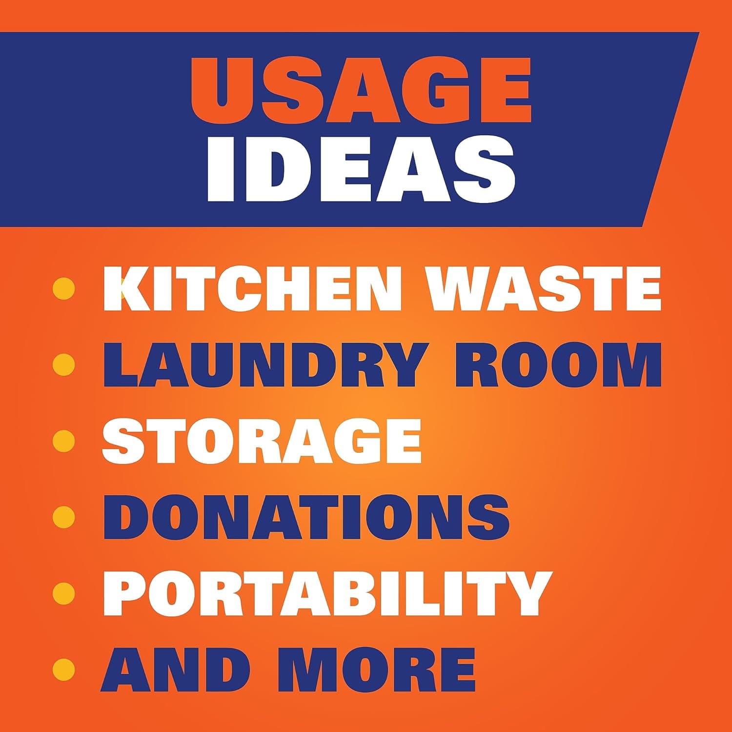 Hefty Ultra Strong 13 Gallon Trash Bags, Tall Kitchen Trash Bags 13 Gallon Size, Resist Leaks, Punctures, and Rips, Continuous Odor Control, White, Fabuloso Scent, 80 Bags 80 Count (Pack of 1) Fabuloso - Image 9