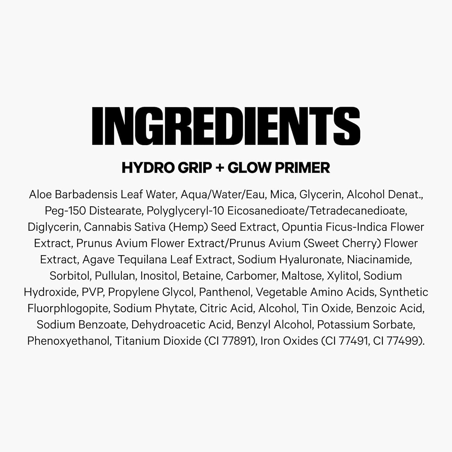 Milk Makeup Hydro Grip + Glow Primer with Hyaluronic Acid – Illuminating Face Primer Grips Makeup for Up to 12 Hours – Silicone-Free, Hydrating Formula with Radiant, Golden Finish – 1 oz - Image 10