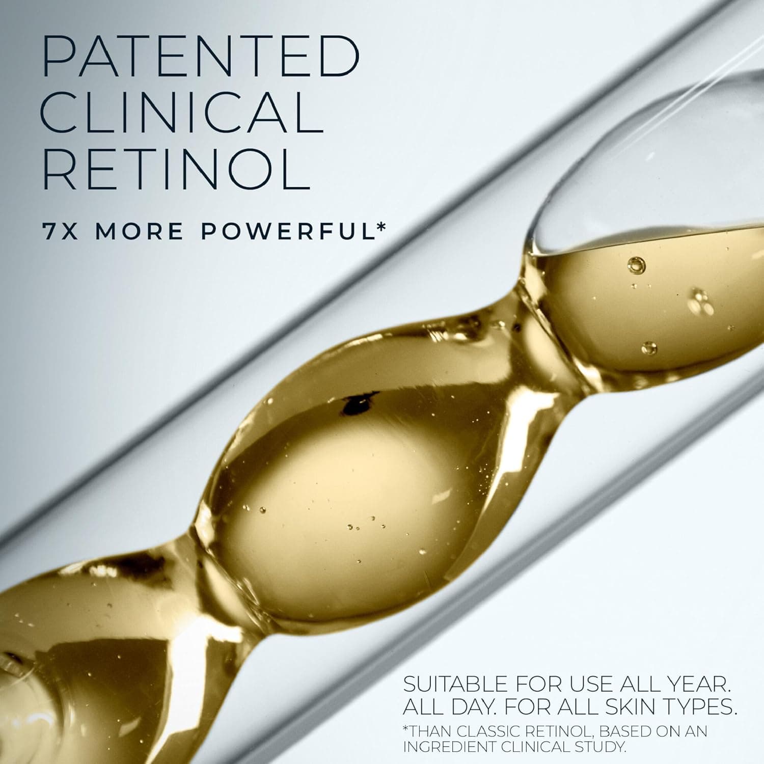 RoC Derm Correxion Fill + Treat Advanced Retinol Serum, Wrinkle Filler Treatment with Hyaluronic Acid for Crow's Feet, 11 Wrinkles, & Laugh Lines, (.5 fl oz) with Retinol Packette (Packaging May Vary) - Image 12