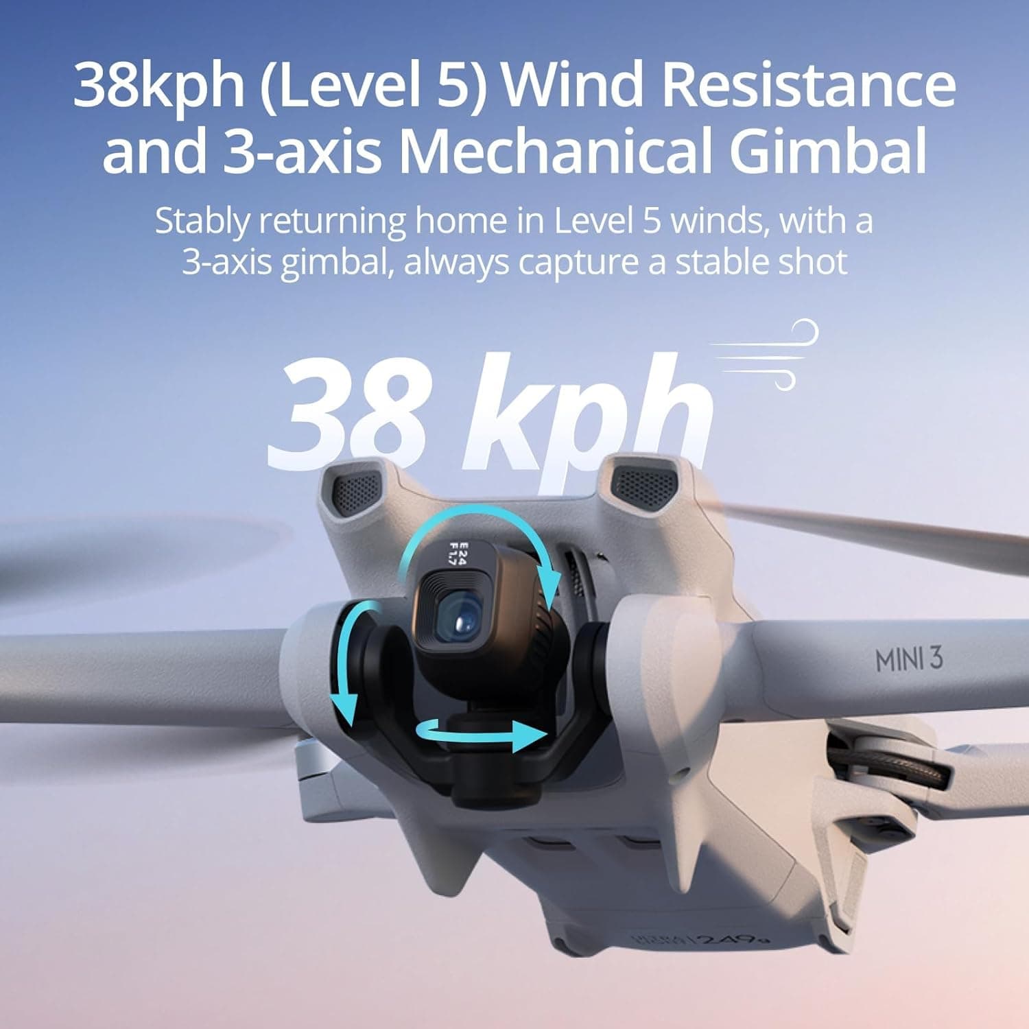 DJI Mini 3, Drones with Camera for Adults 4K, 38-min Flight Time, up to 32800ft (10km) Video Transmission, True Vertical Shooting, GPS Auto Return Integrated, Mini Drone with Camera for Beginners - Image 5