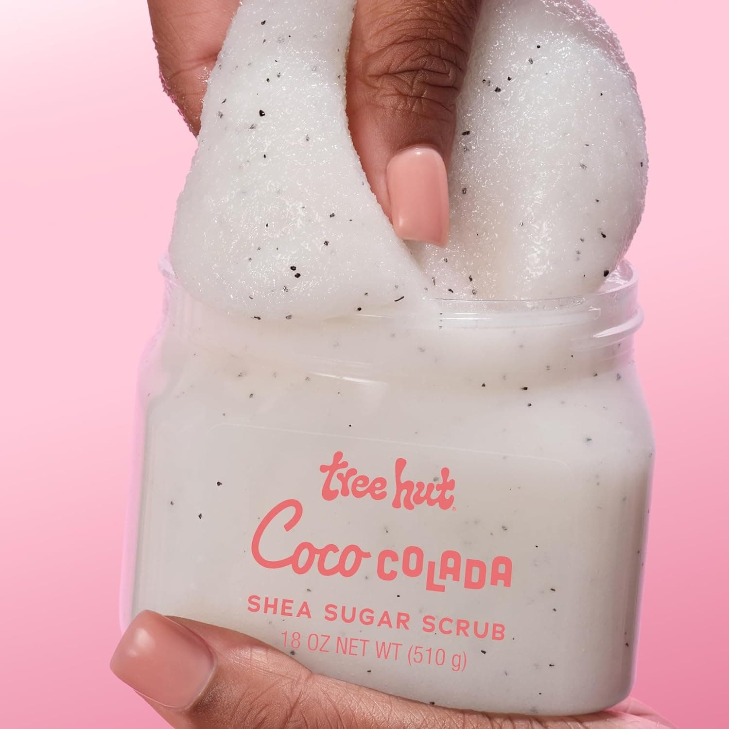 Tree Hut Coco Colada Shea Sugar Scrub, 18 oz, Ultra Hydrating and Exfoliating Scrub for Nourishing Essential Body Care - Image 3