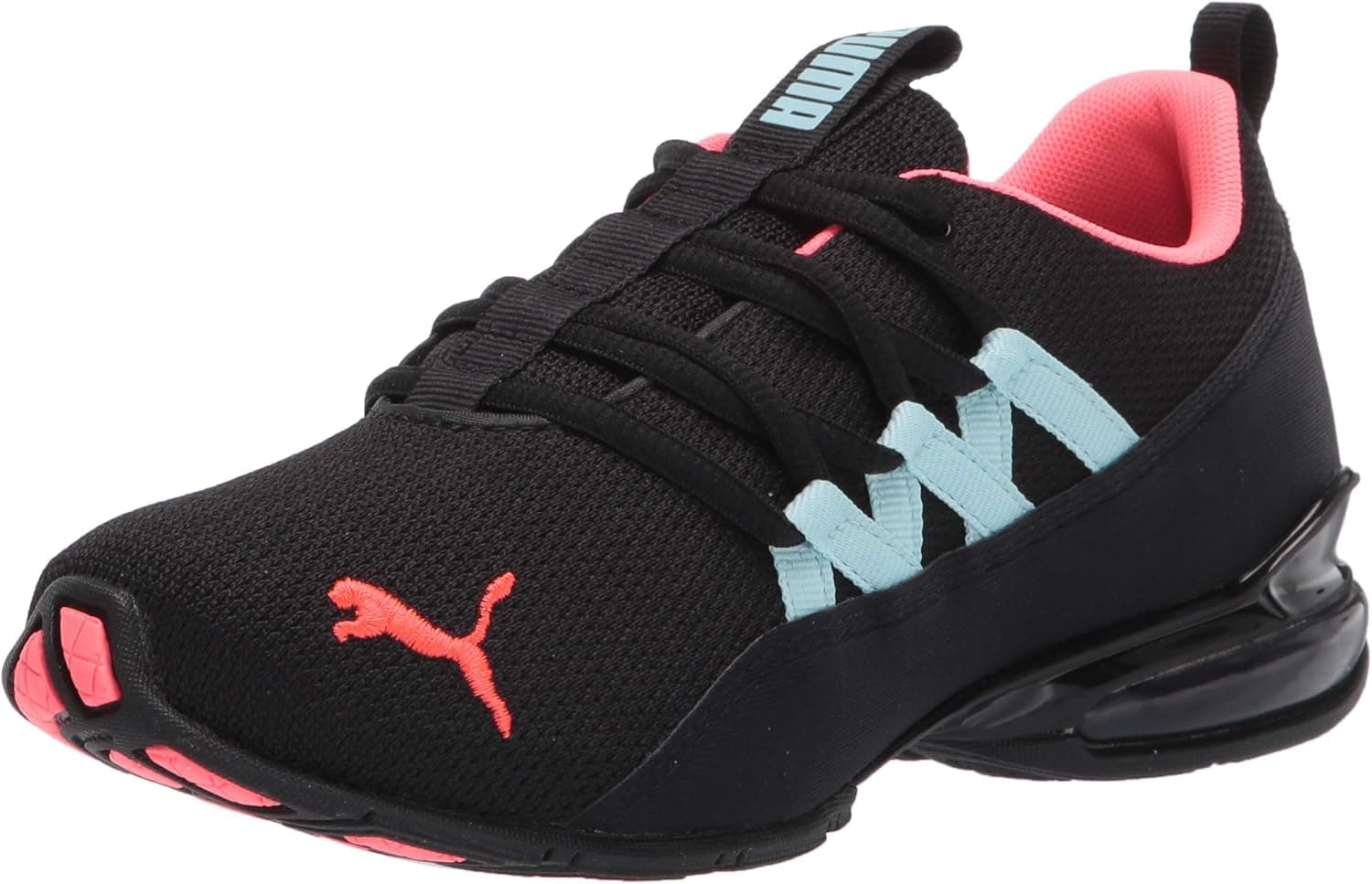PUMA Women's Riaze Prowl Cross Trainer Puma Black-ignite Pink-aquamarine 6 - Image 2