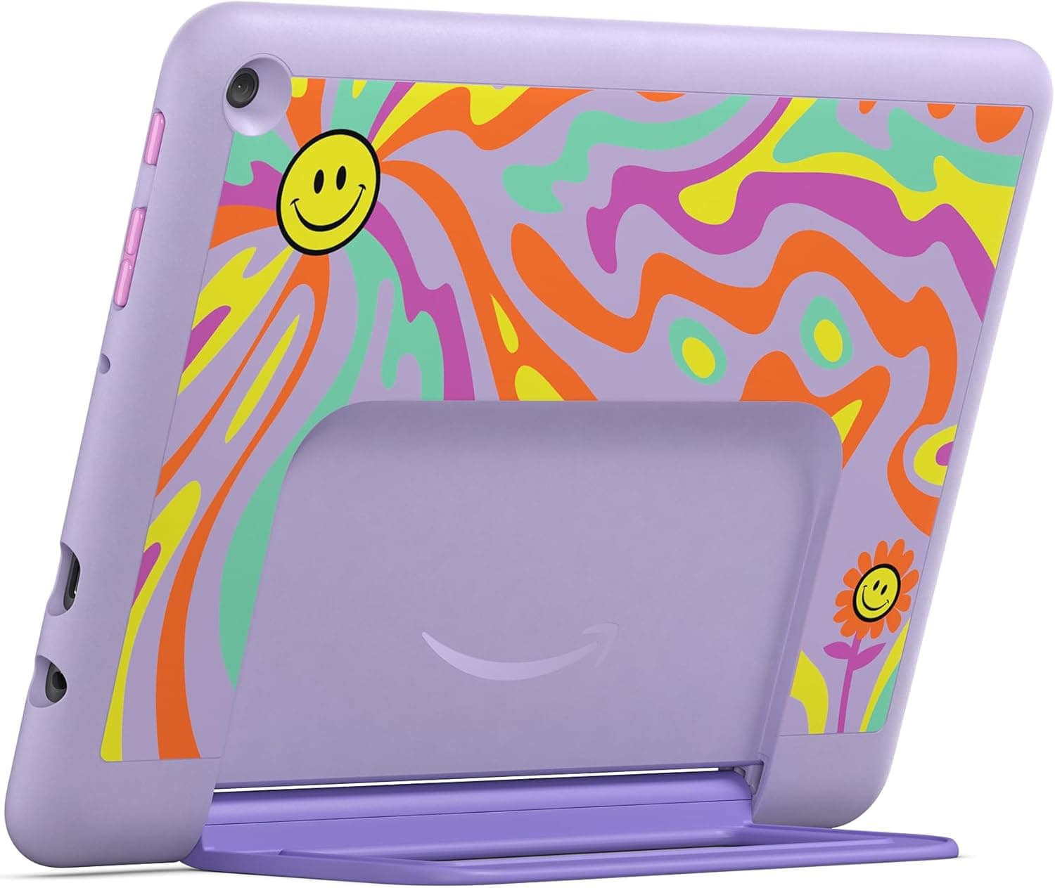 Amazon Fire HD 10 Kids Pro tablet, ages 6-12. Bright 10.1" HD screen, includes ad-free content, robust parental controls, 13-hr battery and slim case for older kids, 32 GB, Happy Day Happy Day Amazon Fire HD 10 Kids Pro (Standalone) - Image 4