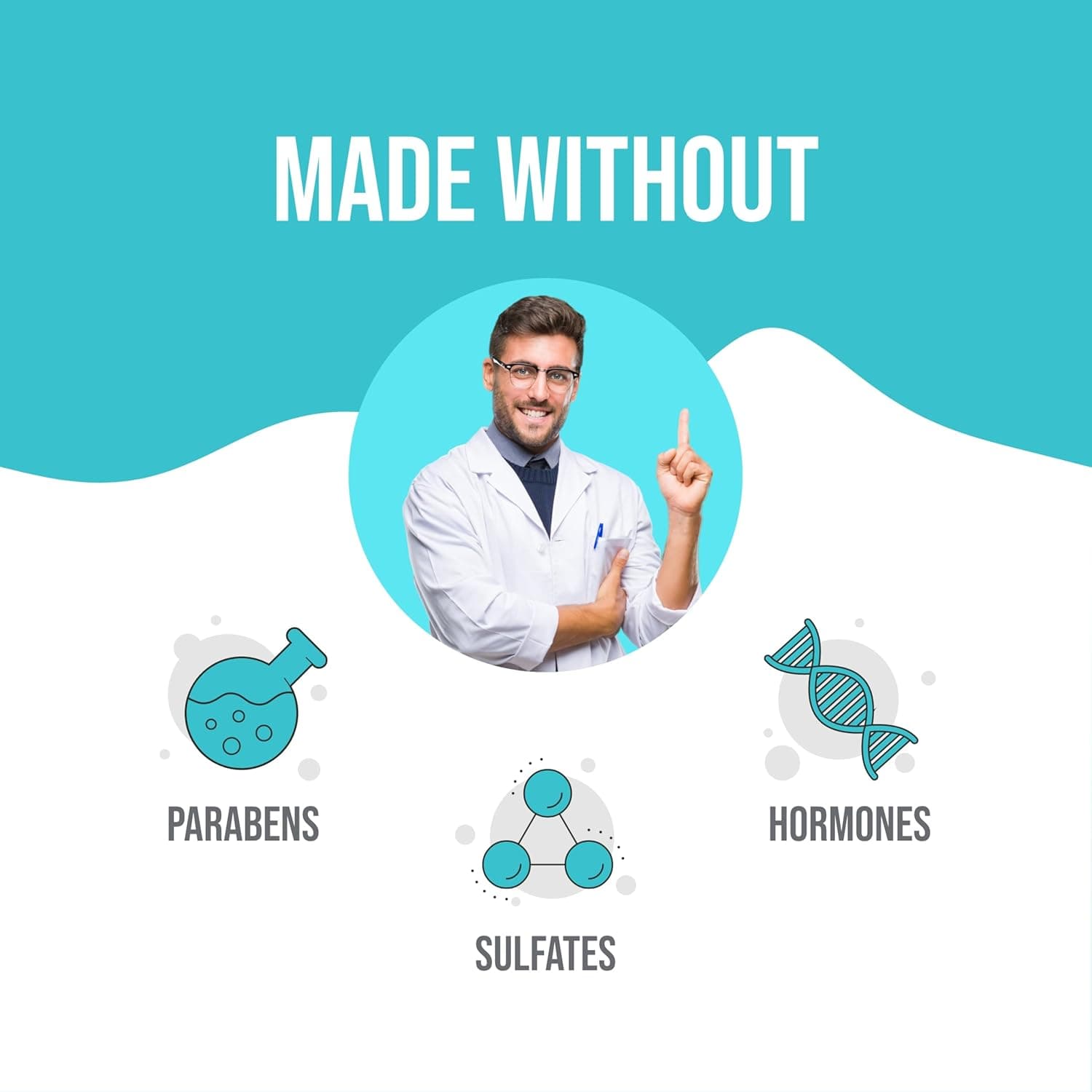 LubeLife Lubrifiant à base d'eau – Lubrifiant personnel sûr pour les jouets pour hommes, femmes et couples, taille de voyage, ne tache pas, nettoyage facile, 8 Fl Oz (Pack de 1) - Image 4