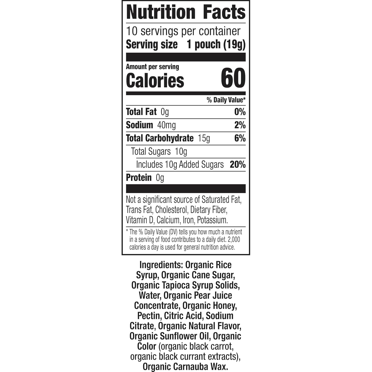 Annie's Organic Bees, Bugs, and Butterflies Fruit Flavored Snacks, 10 Pouches, 7 oz Strawberry, Raspberry & Apple 10 Count (Pack of 1) - Image 3