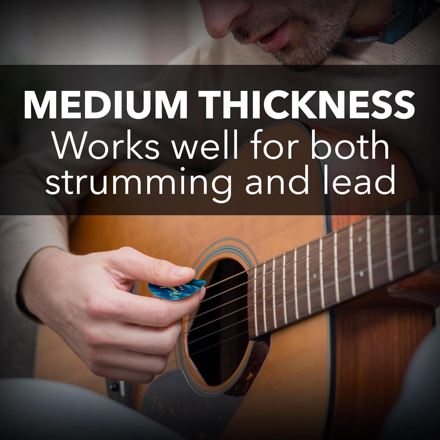 Fender Premium Picks Sampler - 12 Pack Includes Thin, Medium & Heavy Gauges (Austin Bazaar Exclusive) - Image 4