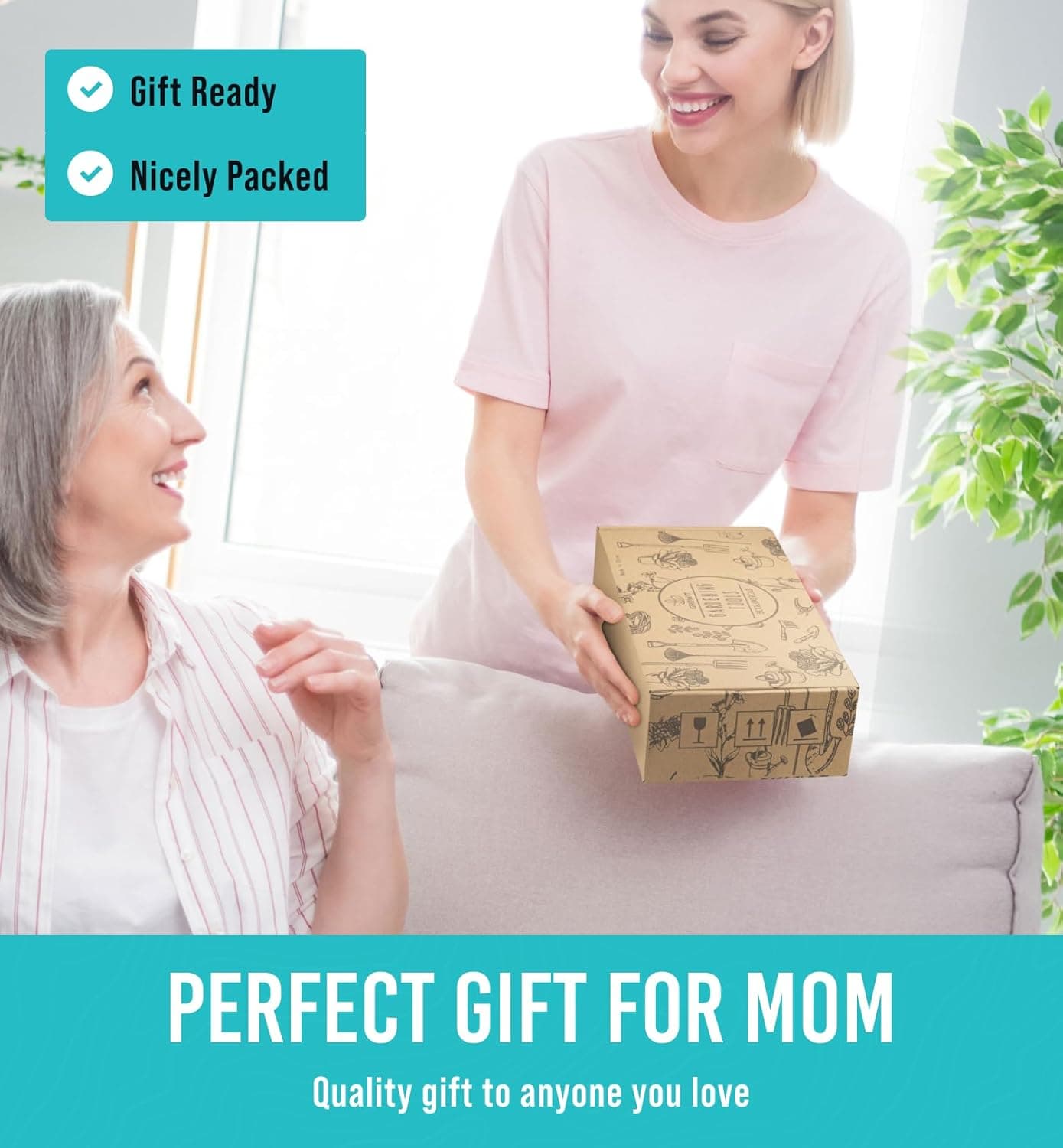 GROWIT Heavy Duty Gardening Tools - 23-Piece Gardening Gifts for Women, Men, Mom, Dad - Durable, Ergonomic Garden Tools Set Standard - Image 9