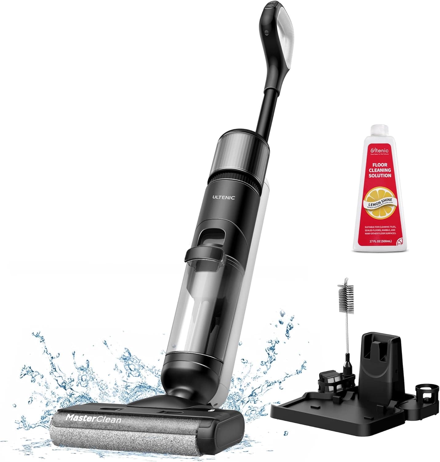 Ultenic Wet Dry Vacuum Cleaner, Cordless Vacuum Mop Combo with Self-Cleaning, 50min Runtime, Smart Mess Detection, Edge Cleaning, LED Display, 3-in-1 Floor Cleaner Machine for Hard Floor, AC1 Elite - Image 2