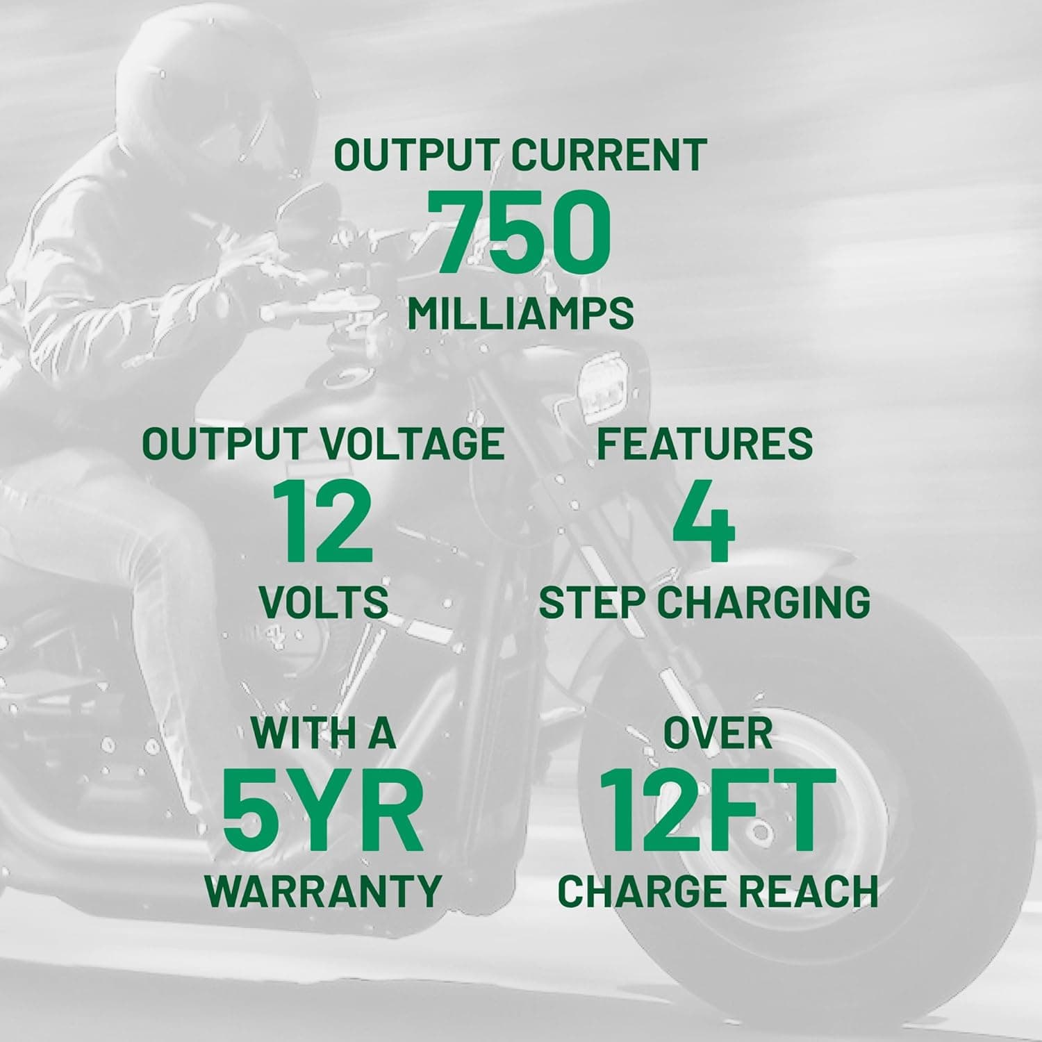 Battery Tender Junior 12V, 750mA Charger and Maintainer: Automatic 12V Powersports for Motorcycle, ATVs, and More - Smarter Than a Trickle Charger - 021-0123 - Image 6