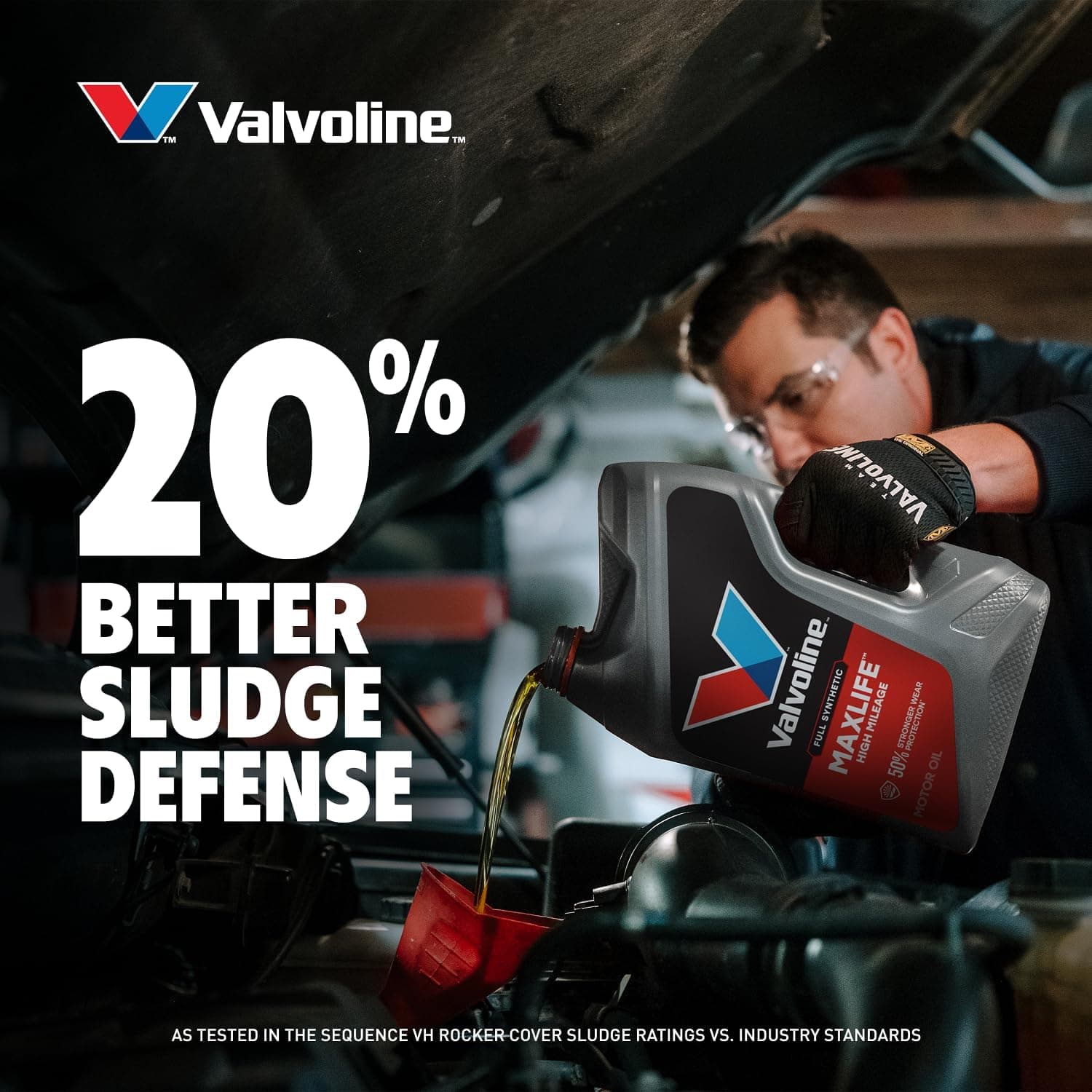 Valvoline MaxLife High Mileage Full Synthetic 5W-20 Motor Oil 5 Quart Full Synthetic High Mileage 5 qt (Pack of 1) 5W-20 - Image 6