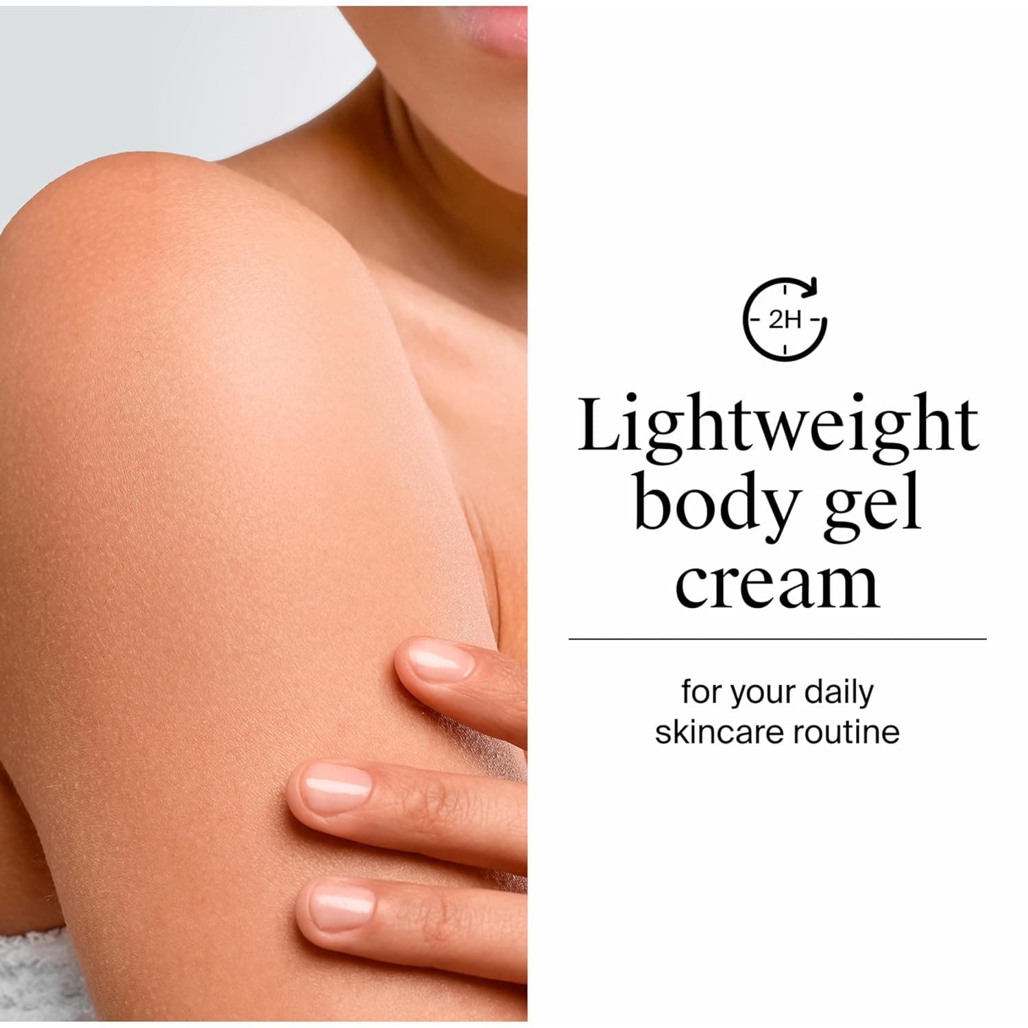 Neutrogena Hydro Boost Body Moisturizing Gel Cream with Hyaluronic Acid, Non-Greasy & Fast Absorbing, Lightweight Hydrating Body Lotion for Normal to Dry Skin, Fragrance-Free, 16 oz 16 Fl Oz (Pack of 1) - Image 6