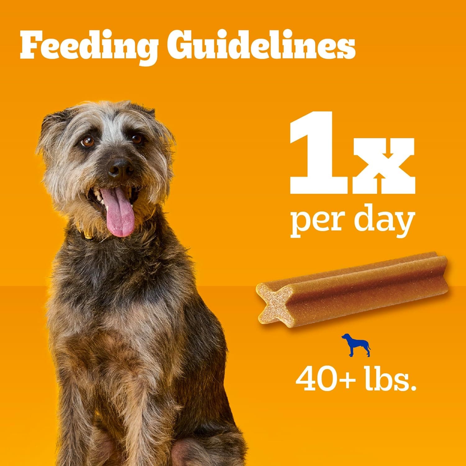 Pedigree Dentastix Large Breed Dog Treats, Original, Beef & Fresh Flavor, 2.73 lb. Variety Pack (51 Treats) Variety Pack 51 Count (Pack of 1) - Image 10