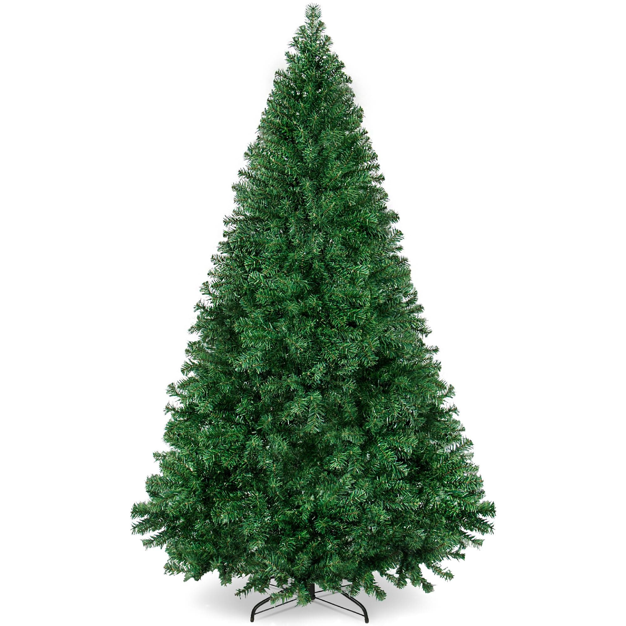 Best Choice Products Artificial Christmas Tree, 7.5ft Premium Unlit Pine Design, Dense Branches Realistic Holiday Décor​ w/Easy Assembly - Green 7.5ft Green