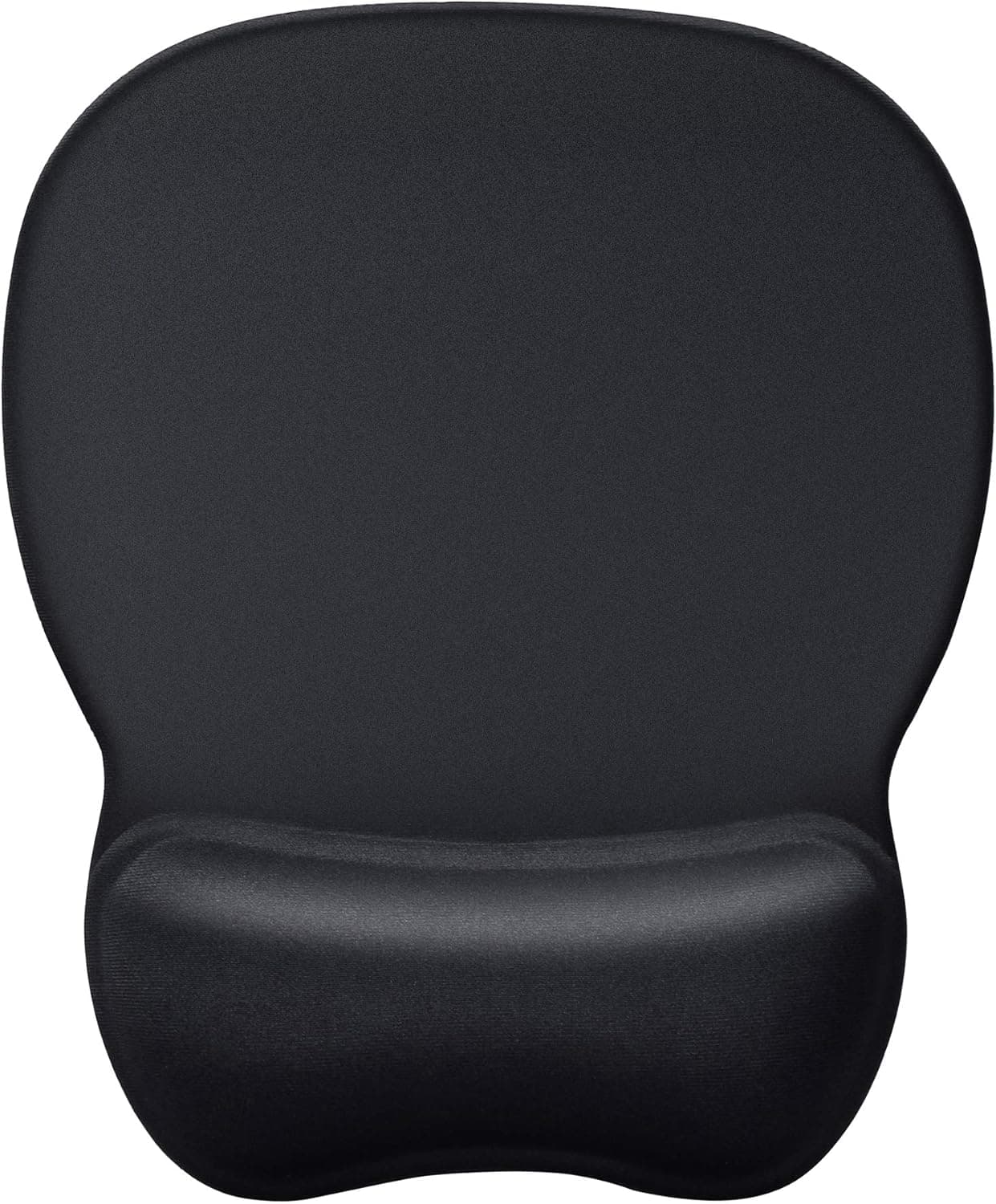 MROCO Ergonomic Mouse Pad with Gel Wrist Rest, Smooth Wrist Support Surface, Non-Slip PU Base for Pain Relief, Comfortable Mousepad for Computer, Laptop, Office & Home, 9.4 x 8.1 in, Black - Image 9