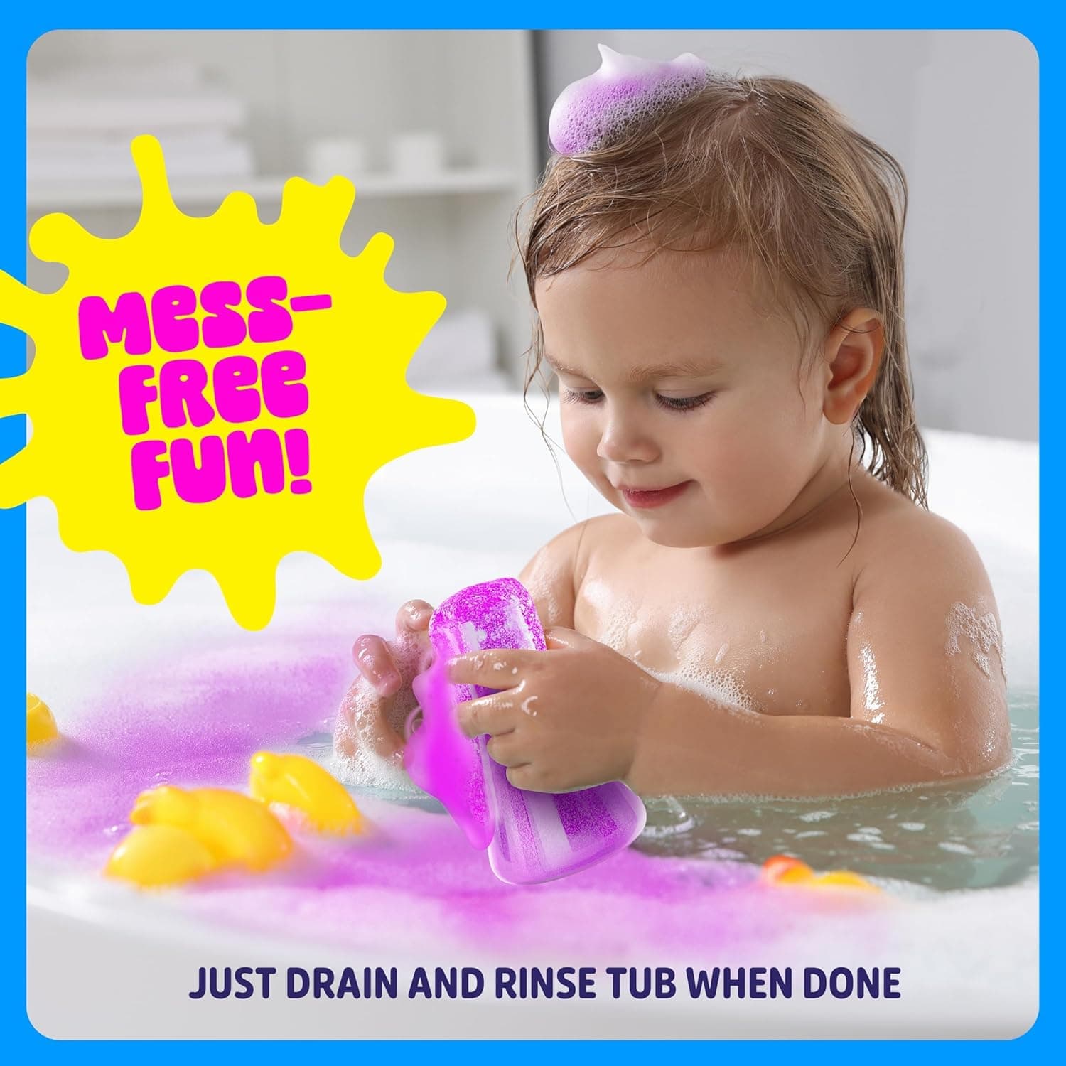 Tubby Tots Bath Potion Kits for Kids - 6 Pk - Bath Bombs for Kids - Toddler Bubble Foam Colors Fizzies - Bathtub Toys for Kid Ages 4-8 Years Old - Science Soap Potions Kit Age 3 4 5 6 7 8 - Non Toxic - Image 5