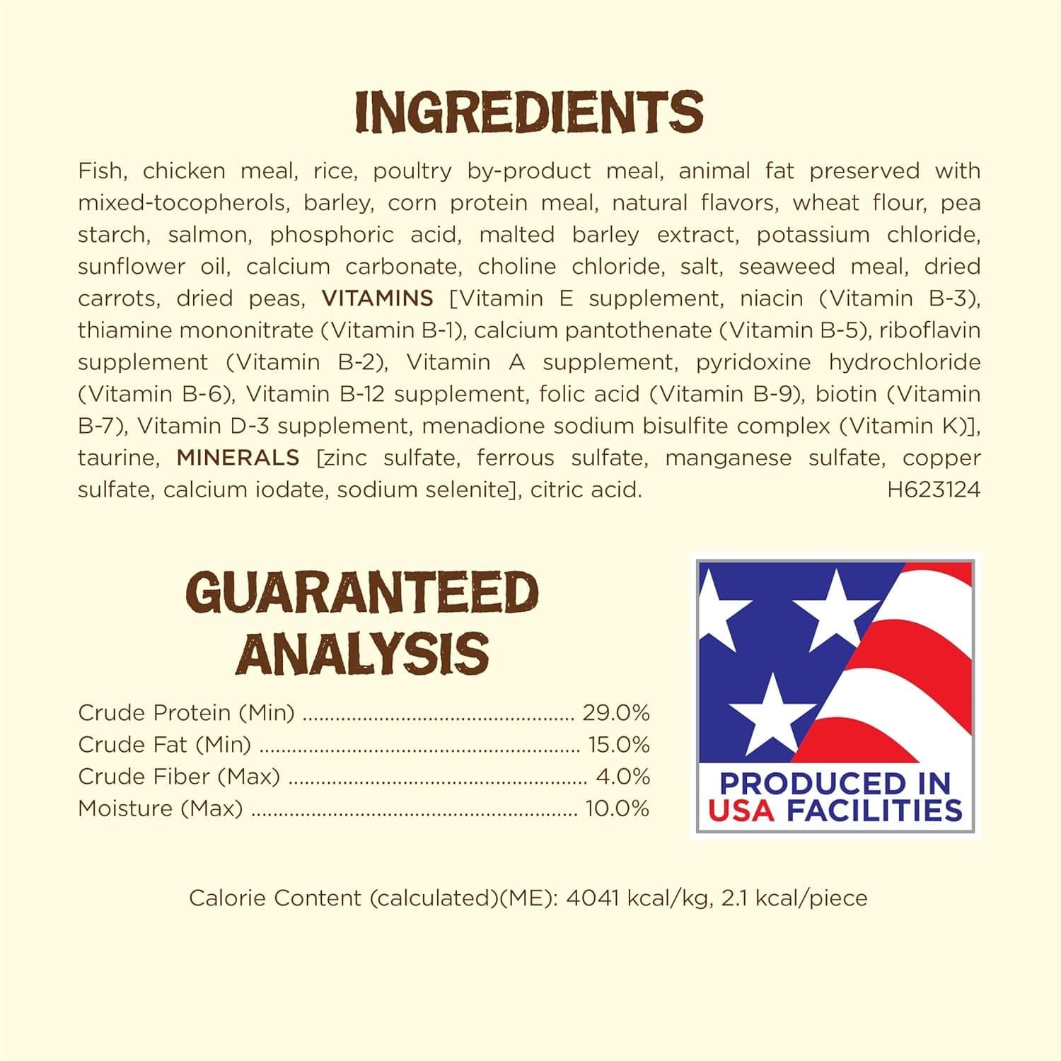 Purina Friskies Natural Cat Treats Party Mix Natural Yums With Real Salmon and Added Vitamins, Minerals and Nutrients - 20 Oz. Canister 1.25 Pound (Pack of 1) - Image 5