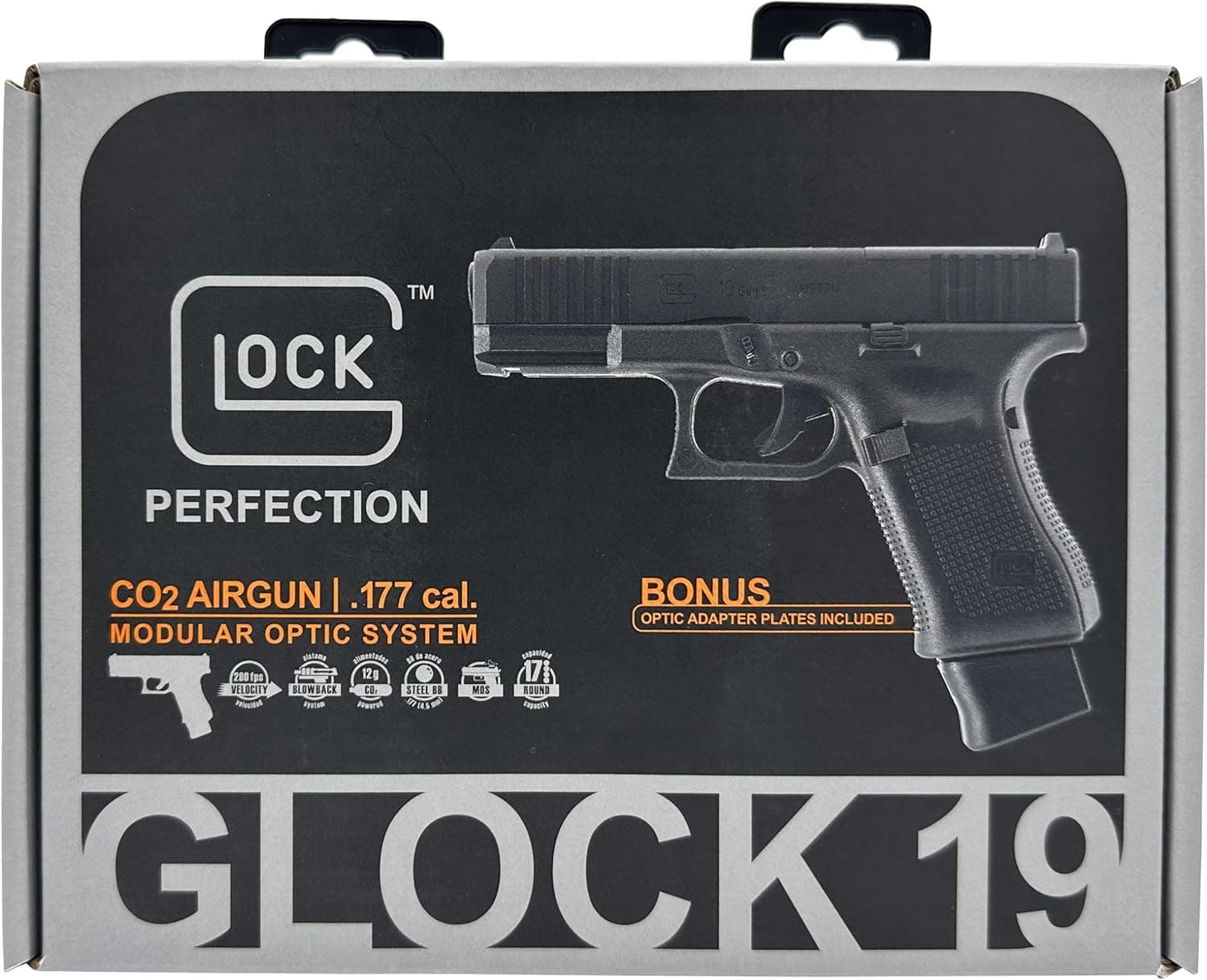 Glock 19 Gen 5 MOS .177 Caliber BB Gun Pistol - Image 10