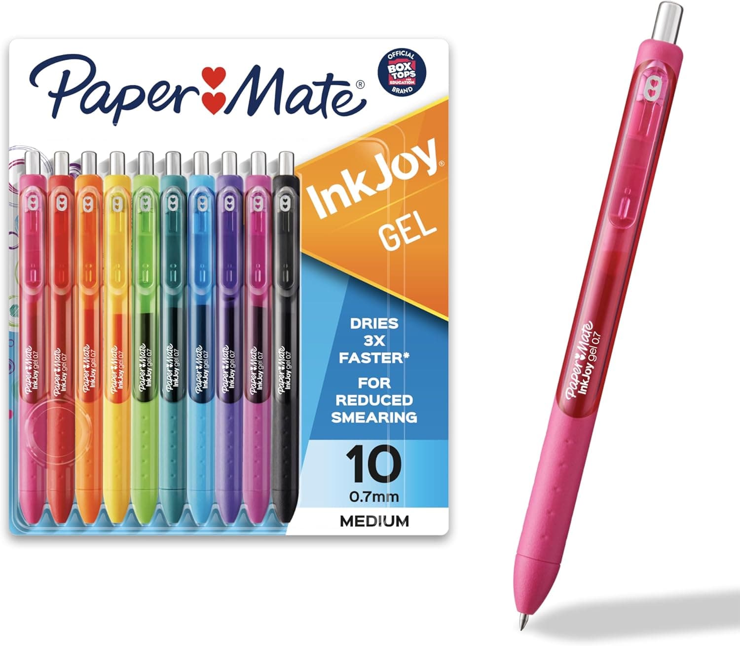 Paper Mate InkJoy Gel Pens Medium Point Assorted 10 Count - Image 2