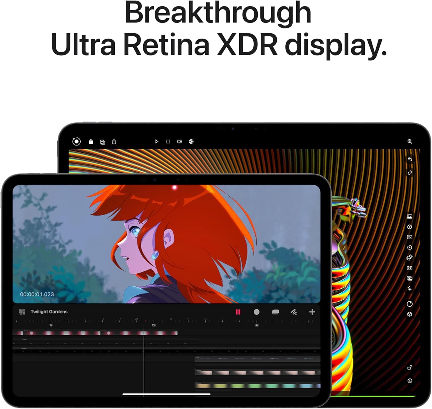 Apple iPad Pro 13-Inch (M4): Built for Apple Intelligence, Ultra Retina XDR Display, 256GB, 12MP Front/Back Camera, LiDAR Scanner, Wi-Fi 6E, Face ID, All-Day Battery Life — Silver Wi-Fi 256GB Silver Standard Glass - Image 4