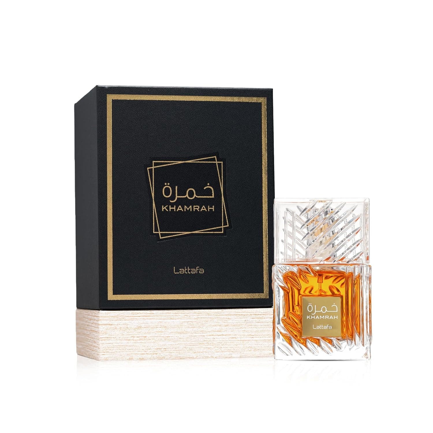 Lattafa Khamrah - Vanilla, Warm Spicy, Amber, Cinnamon - Eau de Parfum Long-Lasting Fragrance for Unisex, 3.40 Ounce / 100 ml 3.4 Fl Oz (Pack of 1) Aromatic Spicy - Image 3