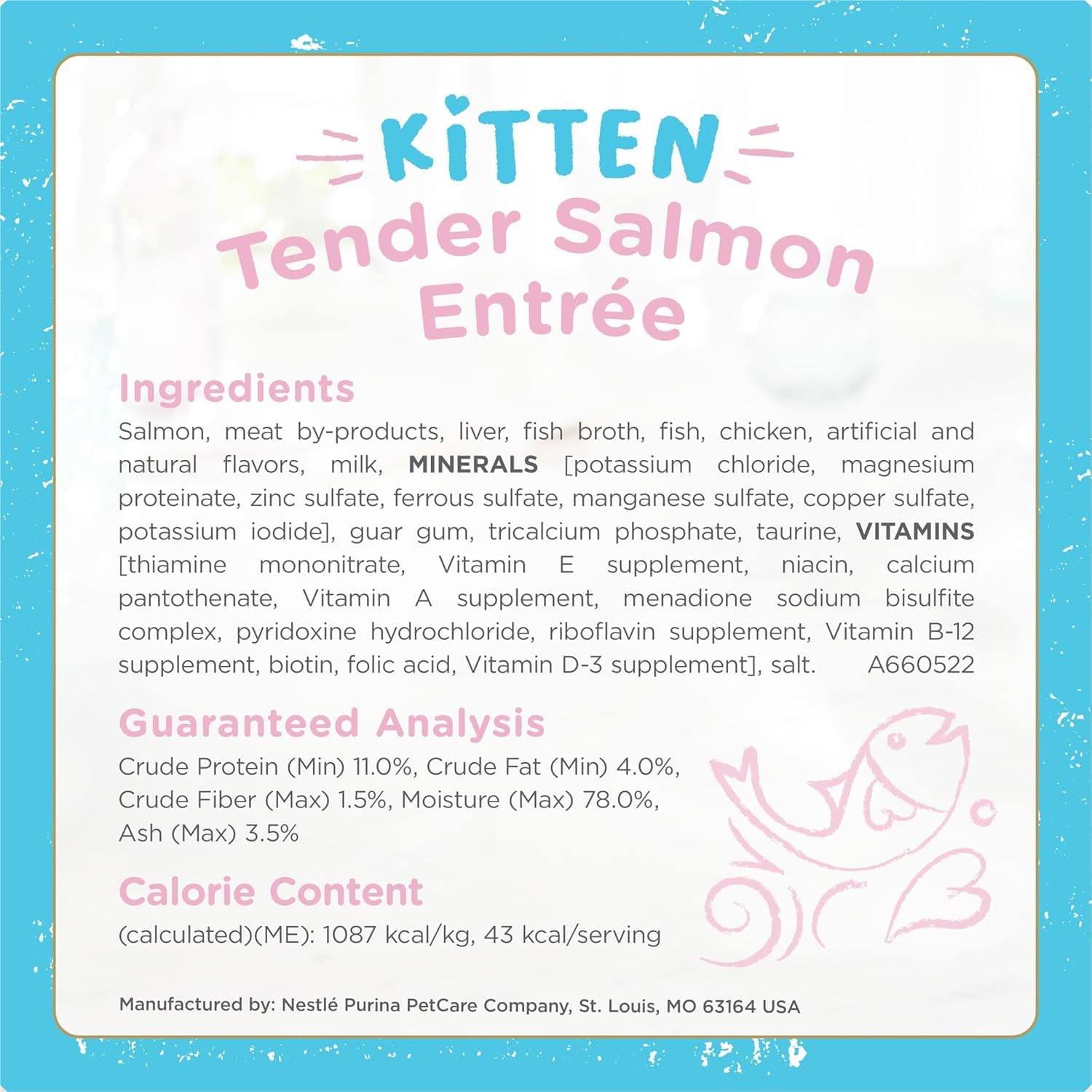 Fancy Feast Purina Petites Kitten Tender Pate Gourmet Wet Kitten Food Variety Pack - 12 ct. Tub - Image 8