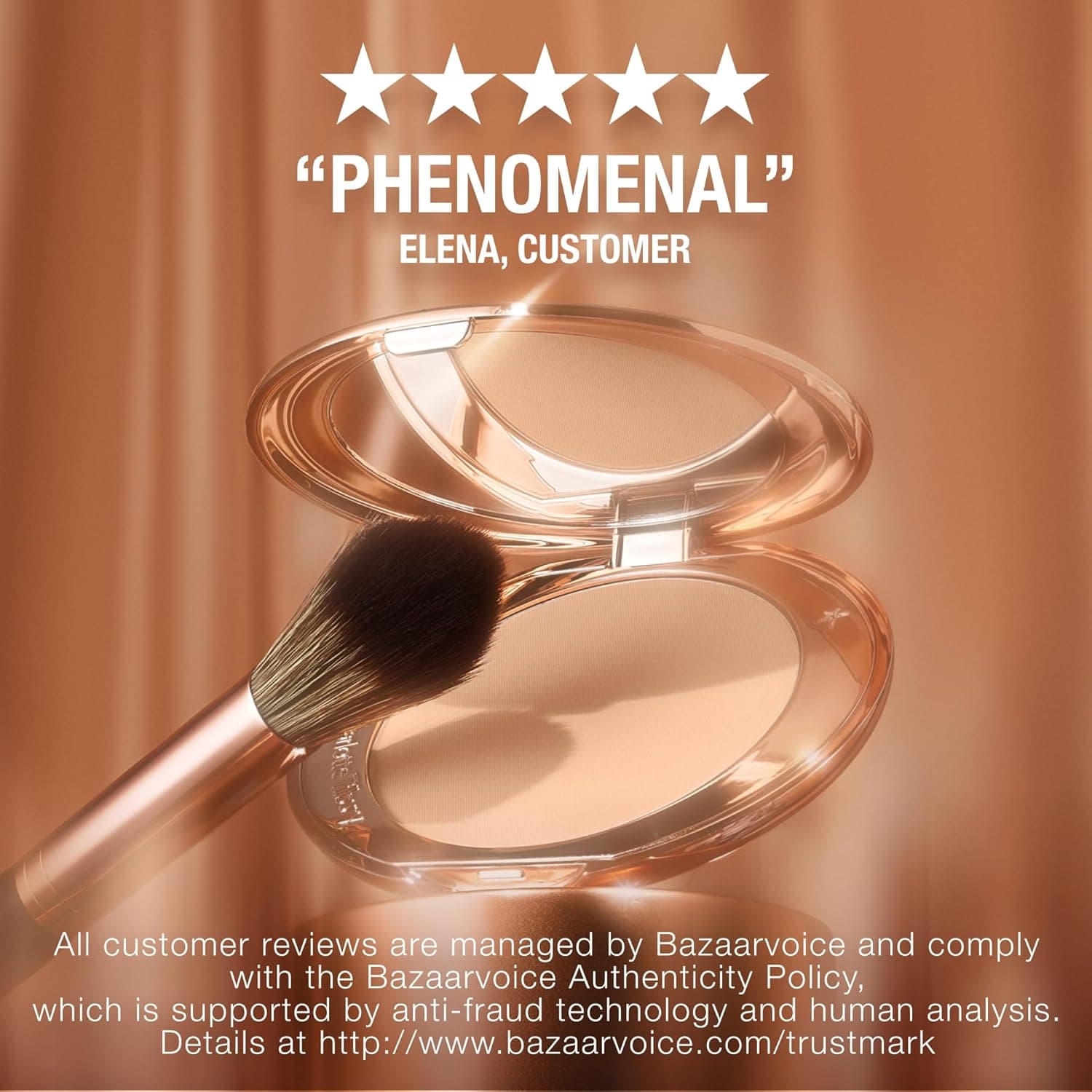 Charlotte Tilbury Airbrush Flawless Finish Setting Powder - Pore-Blurring Pressed Powder for Face Makeup to Minimize Shine with a Soft-Focus Finish 1 Fair - very fair to fair Full Size - Image 10