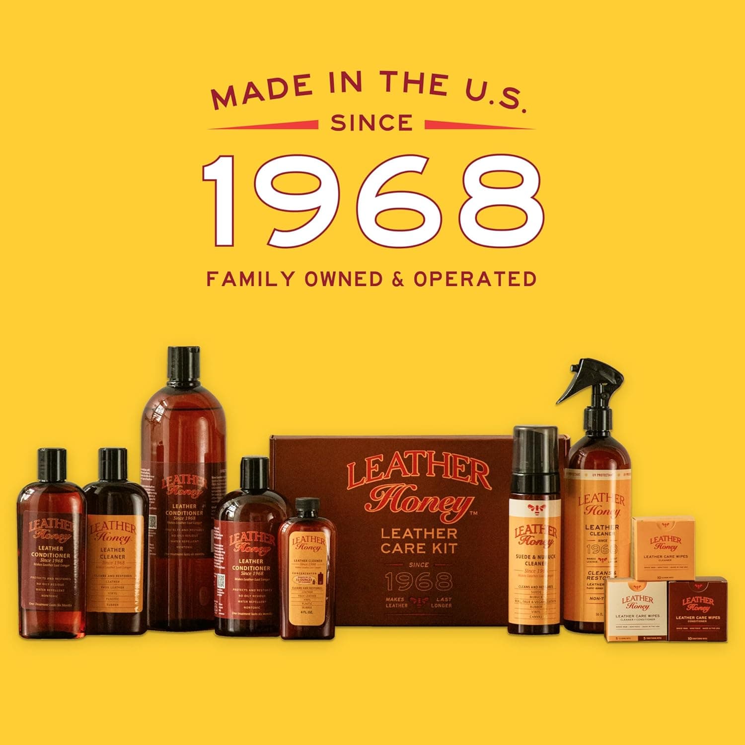 Leather Honey Leather Conditioner, Since 1968. for All Leather Items Including Auto, Furniture, Shoes, Purses and Tack. Non-Toxic and Made in The USA / 8 Fl Oz (Pack of 1) - Image 5