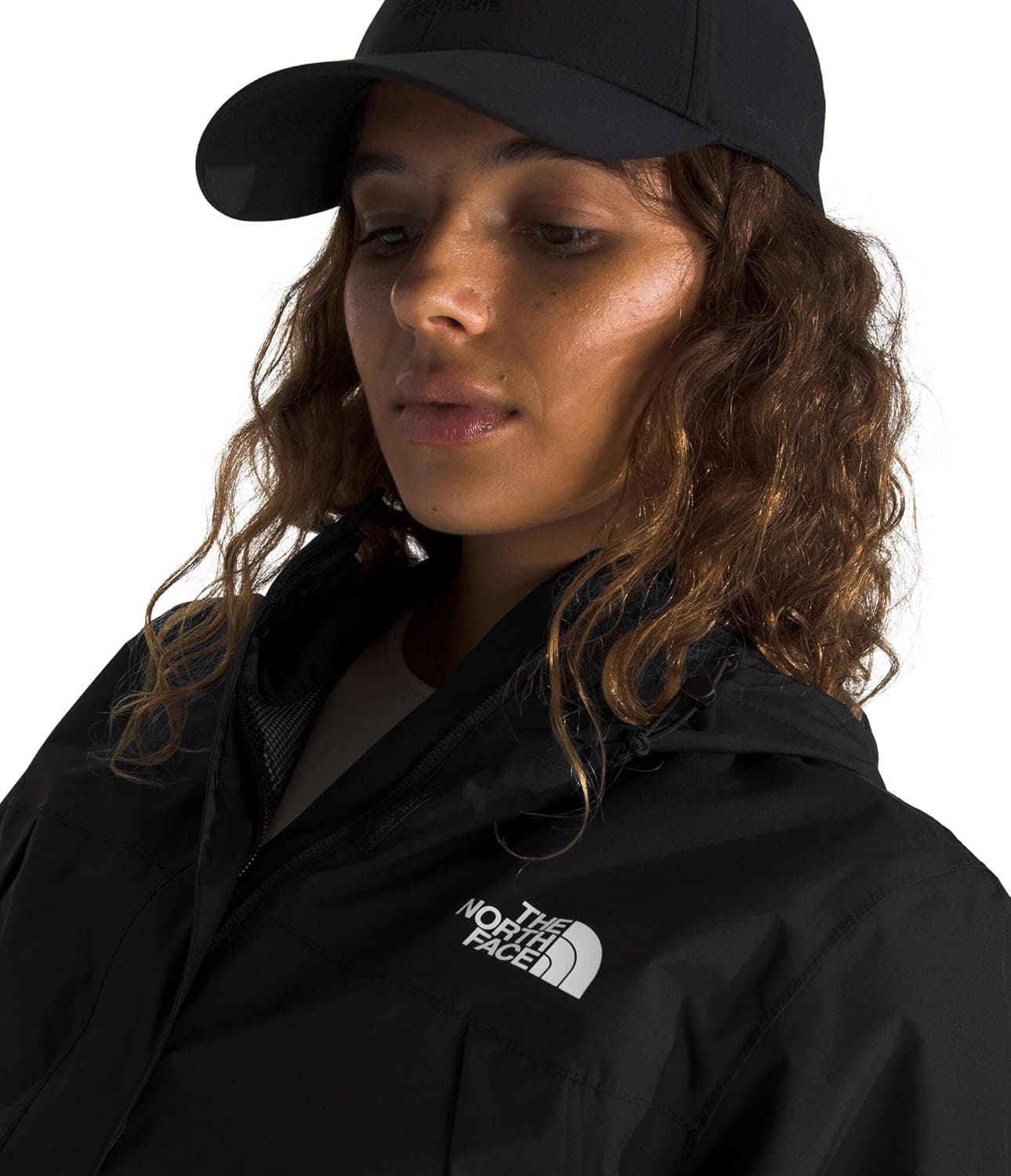 THE NORTH FACE Womens Antora Waterproof Breathable Rain Coat X-Large Tnf Black - Image 4