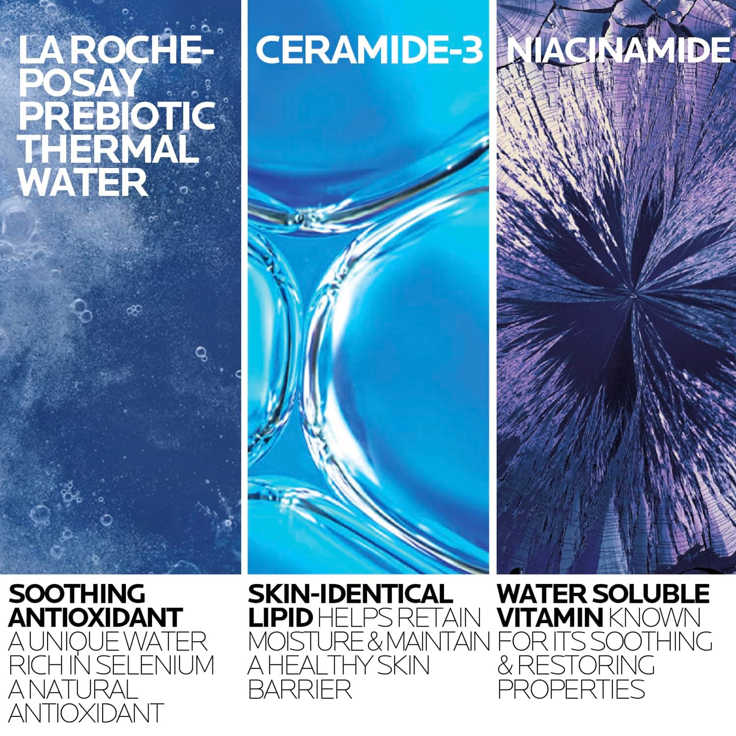 La Roche-Posay Toleriane Purifying Foaming Facial Cleanser, Oil Free Face Wash for Women & Men with Niacinamide + Ceramides, Pore Cleanser Safe For Sensitive Skin, Won’t Dry Out Skin, Soap Free 13.52 Fl Oz (Refill) - Image 4