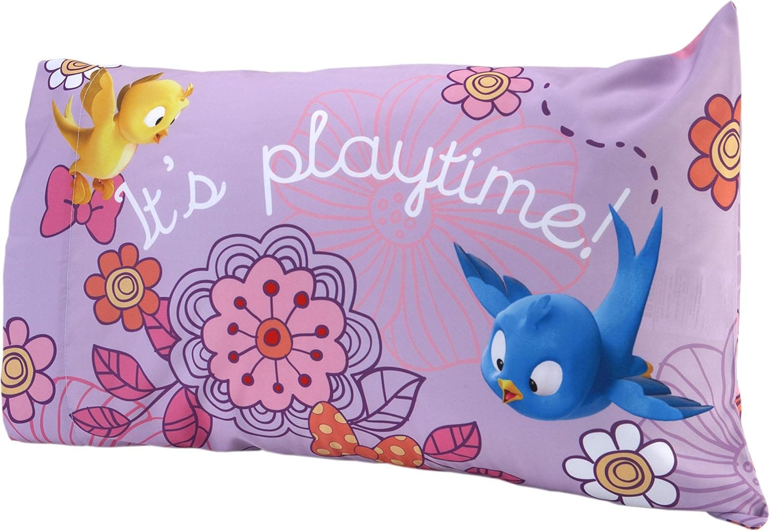 Disney 4 Piece Minnie's Fluttery Friends Toddler Bedding Set, Lavender Minnie's Fluttery Friends 3.5 x 10 x 13 inch (Pack of 1) - Image 7