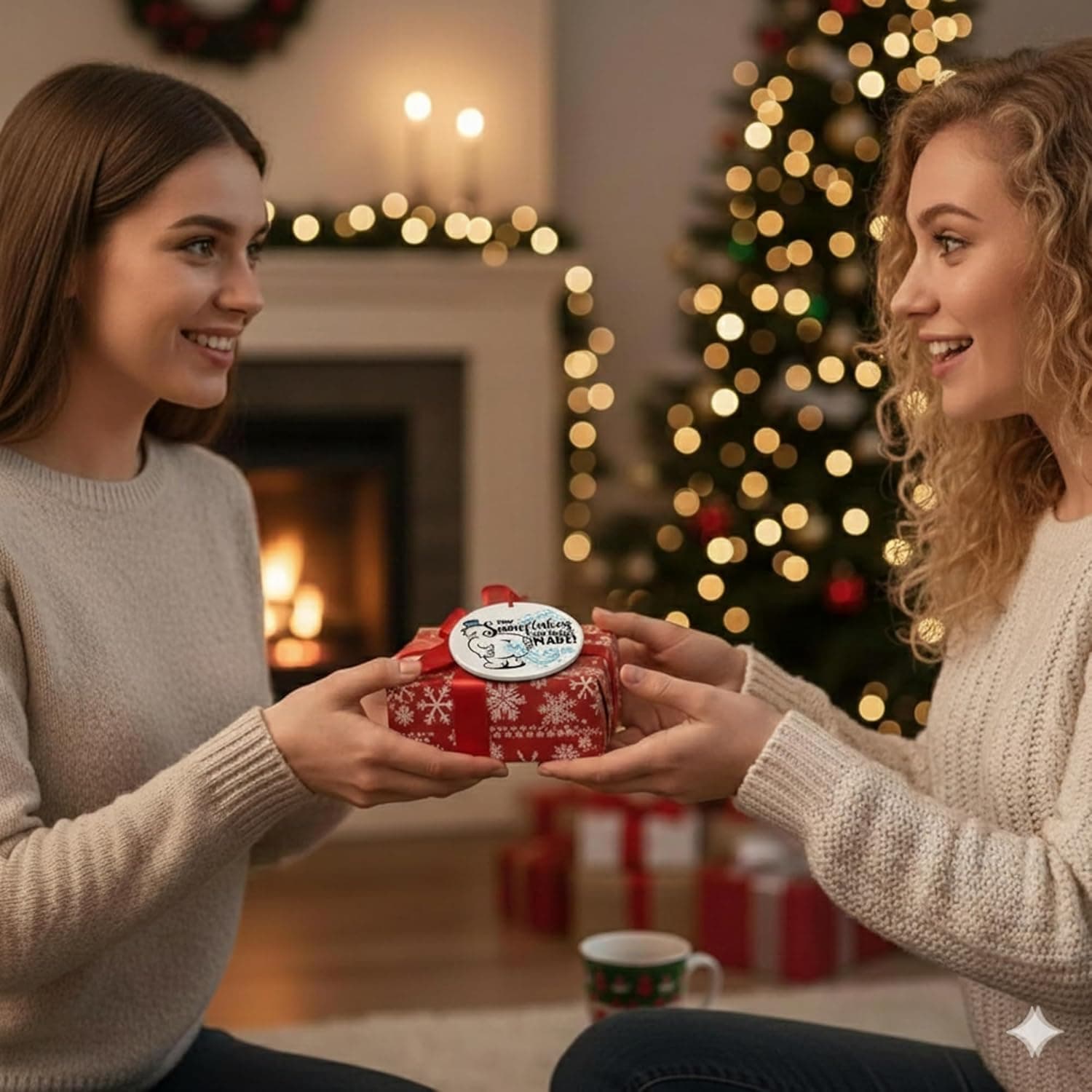 Christmas Ornaments 2025, Snowman Ornament, Funny Christmas Ornaments, Funny Ornament for Adults, Hilarious Holiday Decoration for Friends, Gag Gift Idea, Unique Winter Humor Decor, How Snowflakes Funny Snowman Yd-9lh8-ic04 - Image 6