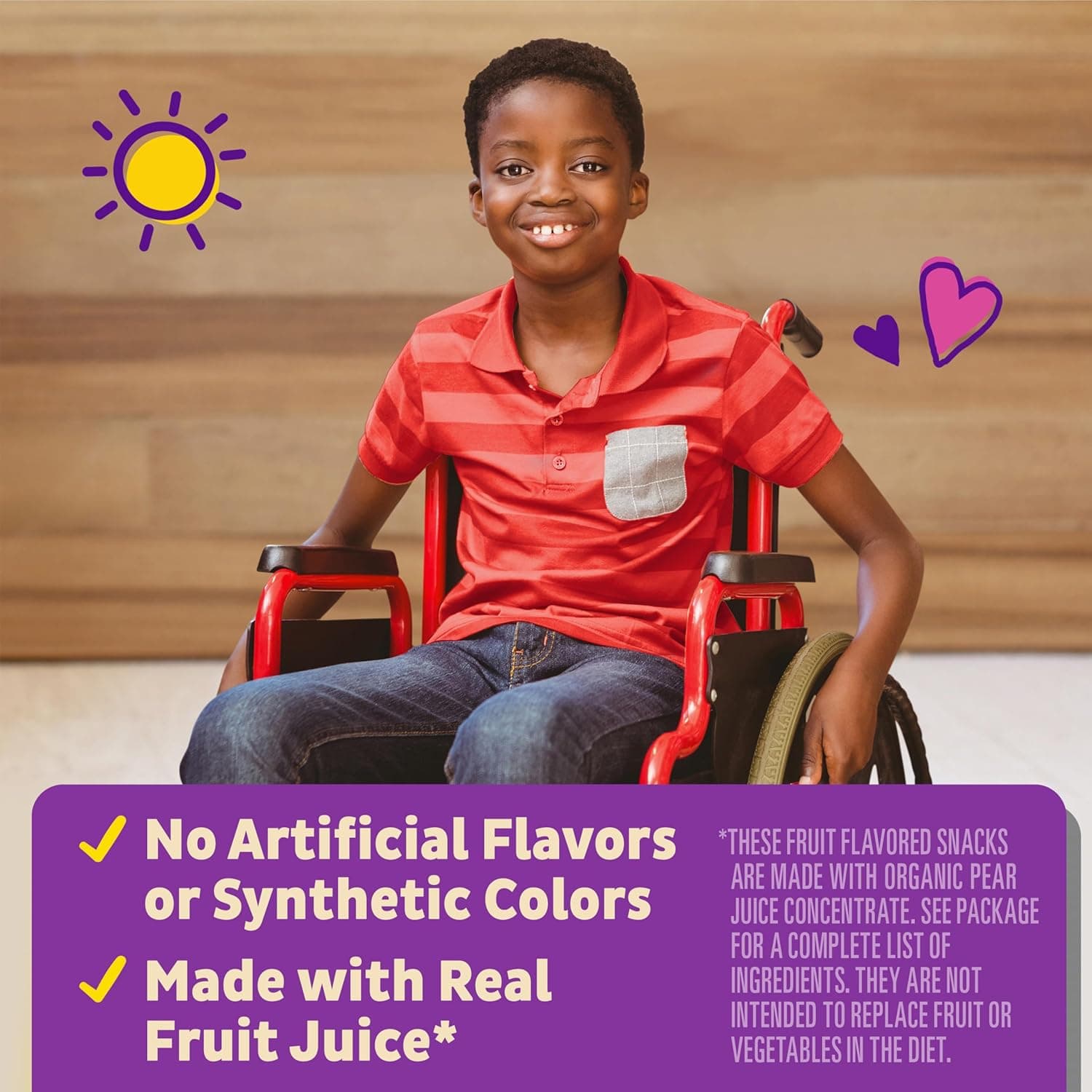 Annie's Organic Bees, Bugs, and Butterflies Fruit Flavored Snacks, 10 Pouches, 7 oz Strawberry, Raspberry & Apple 10 Count (Pack of 1) - Image 7