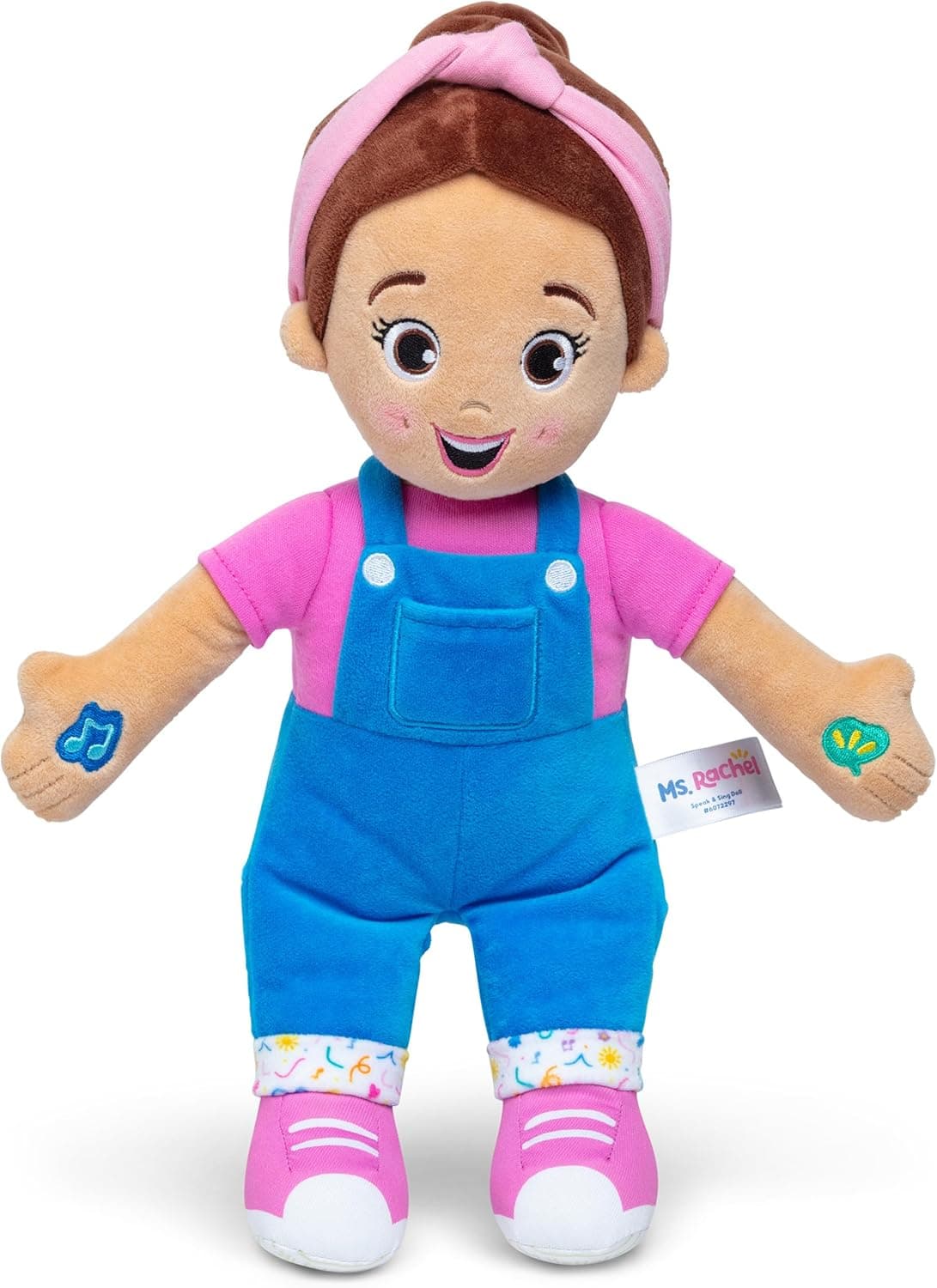Ms. Rachel Speak & Sing Doll 16” Tall Interactive Toy with 4 Songs & 16+ Phrases, Toddler Toys for Girls & Boys Ages 6 Months to 3+ Years Speak N Sing Doll - Image 2