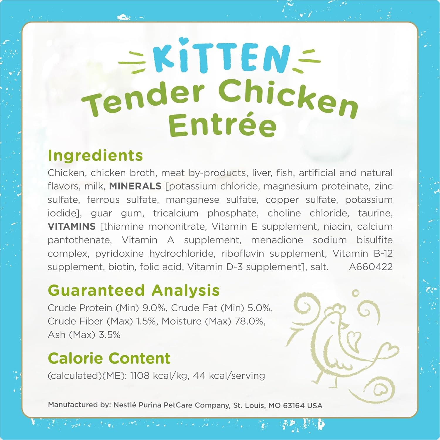 Fancy Feast Purina Petites Kitten Tender Pate Gourmet Wet Kitten Food Variety Pack - 12 ct. Tub - Image 7